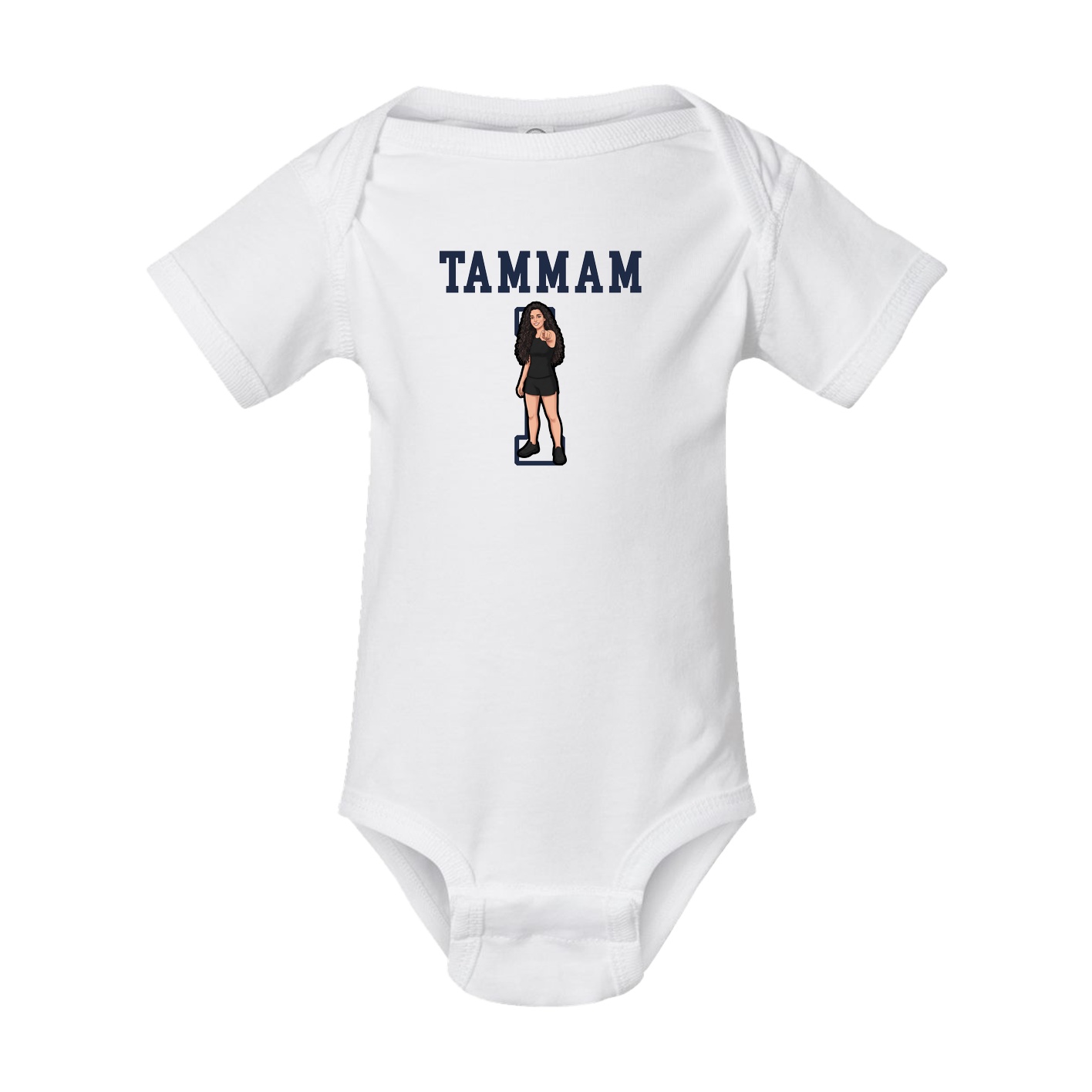 Baby Onesie — Shirsey in White