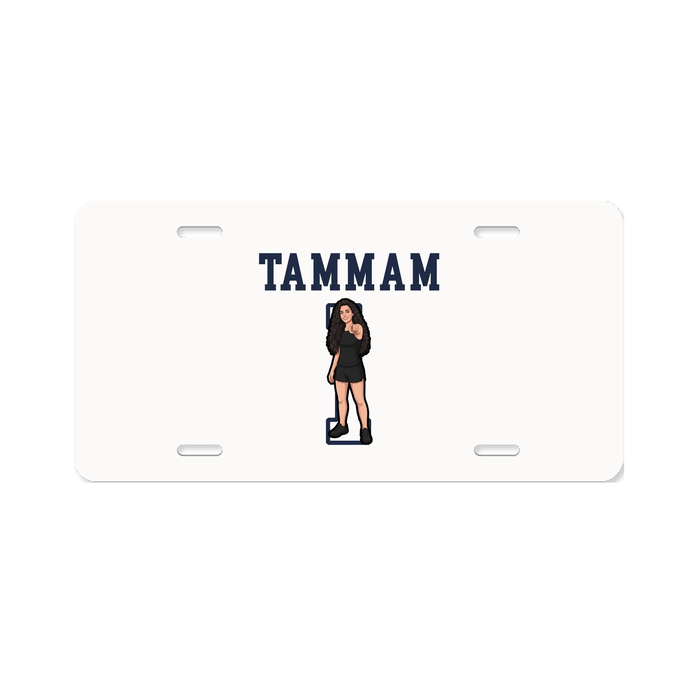 License Plate — Shirsey in Classic