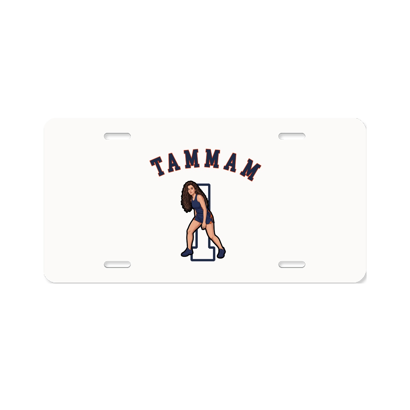 License Plate — Shirsey Arch in Classic