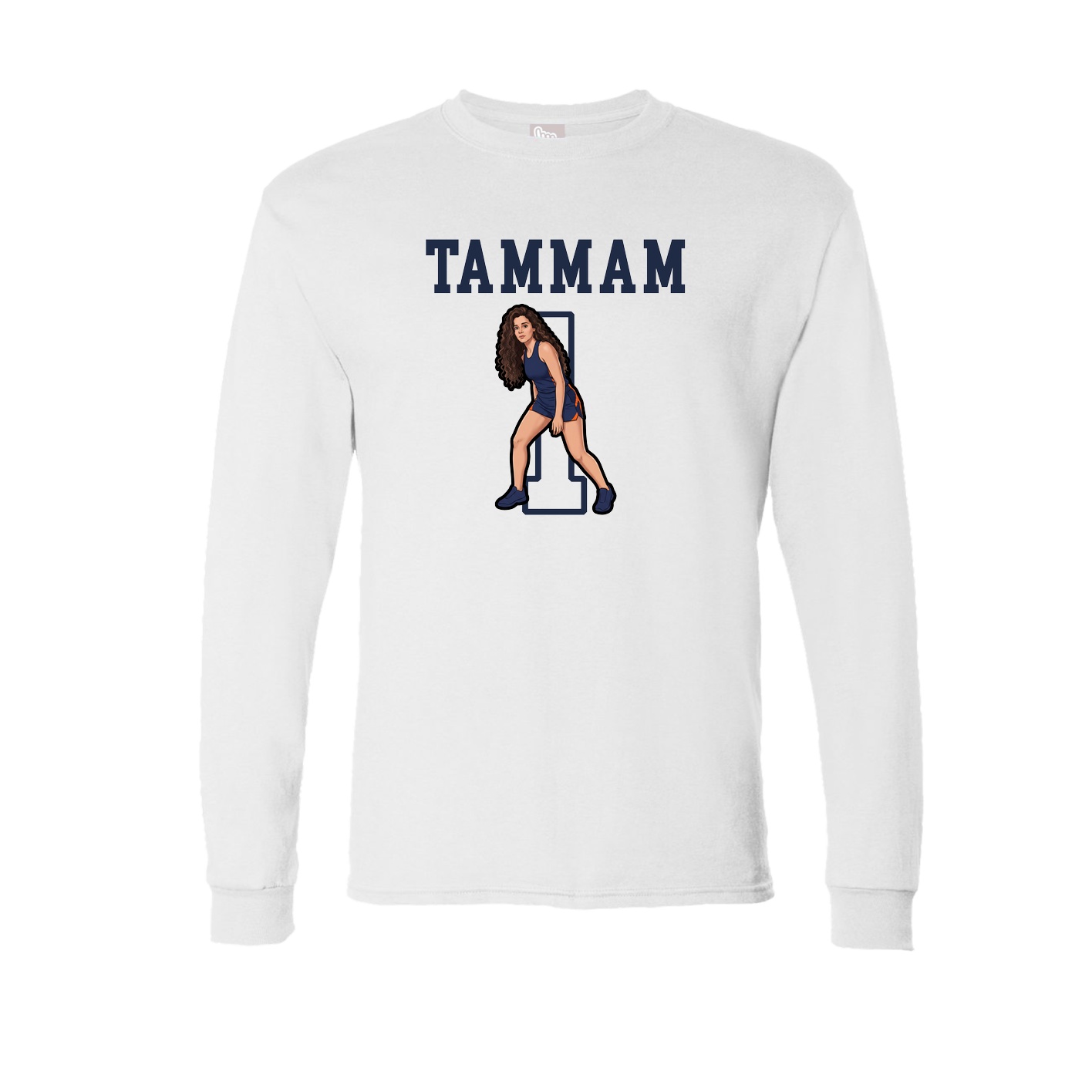 Long Sleeve Tee — Shirsey in White