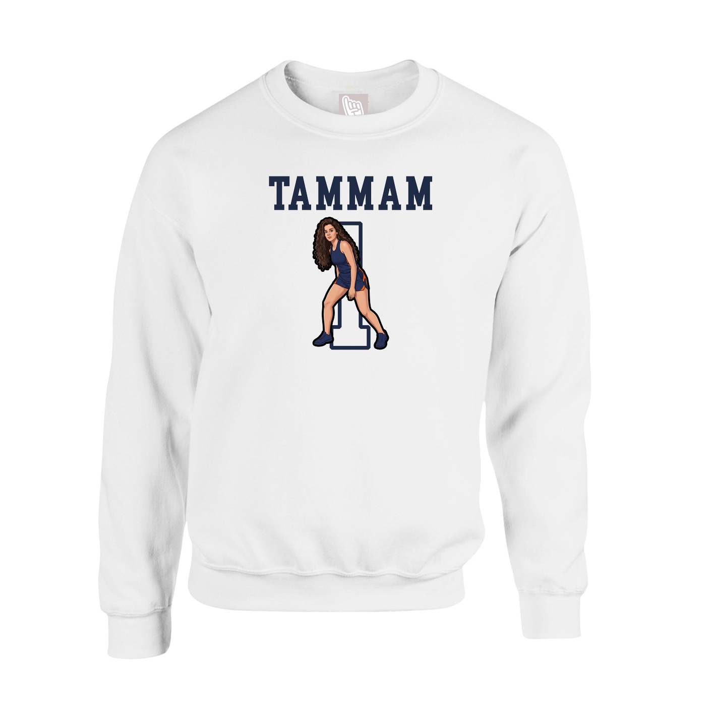 Fleece Crew — Shirsey in White