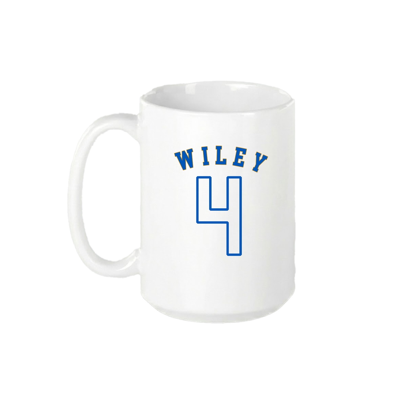 15oz Coffee Mug — Shirsey Arch in White