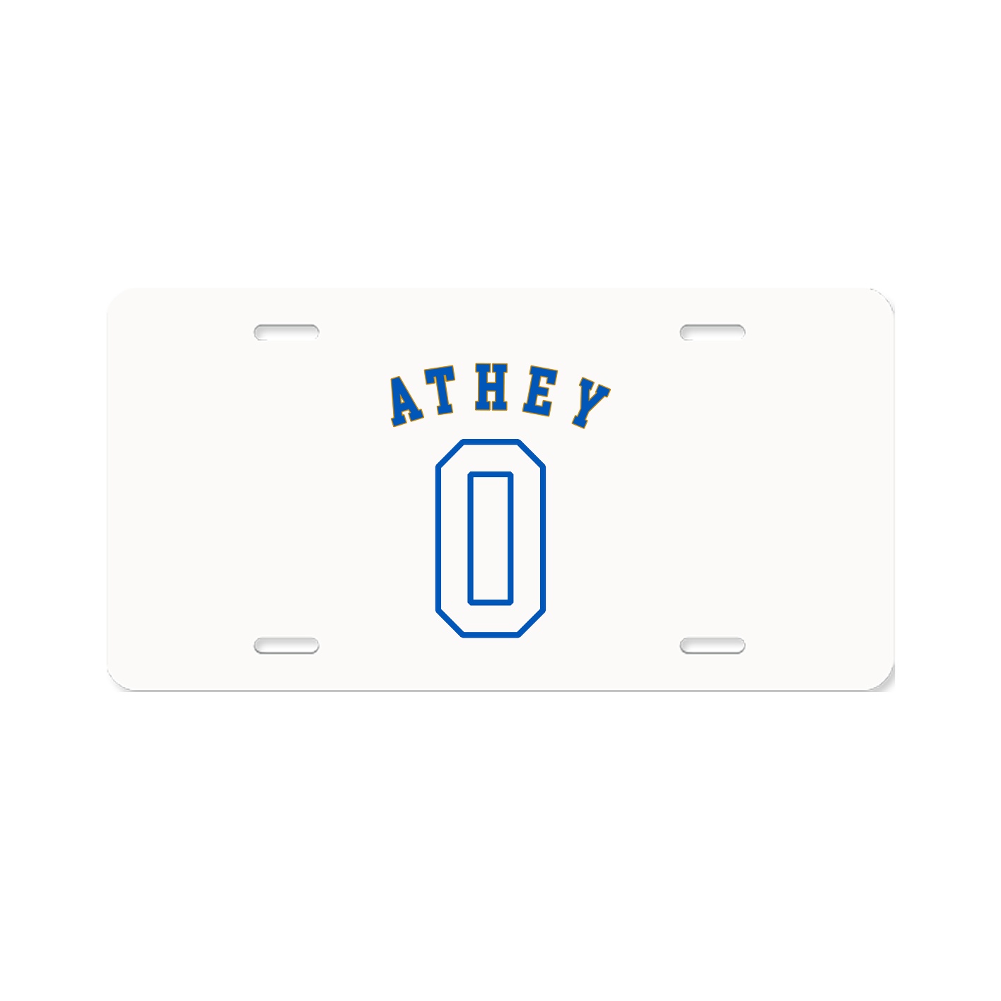 License Plate — Shirsey Arch in Classic