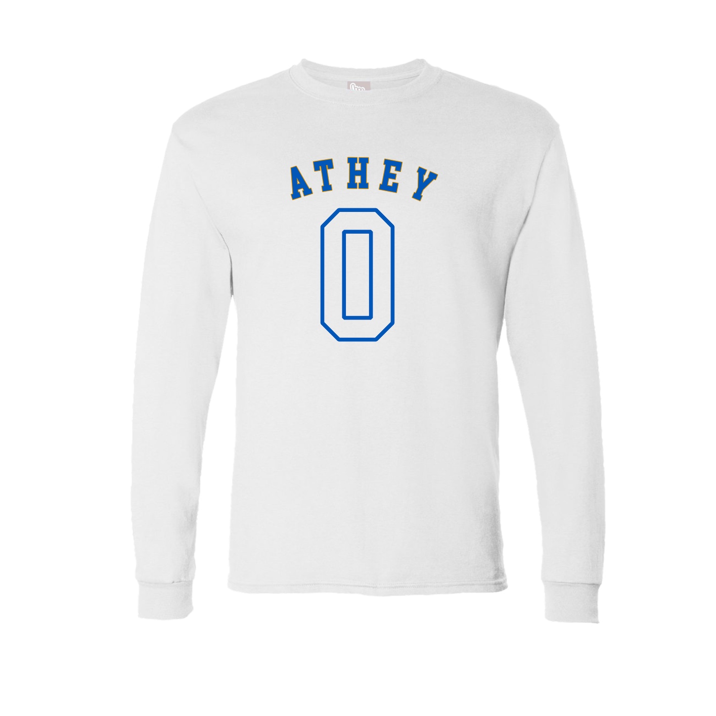 Long Sleeve Tee — Shirsey Arch in White