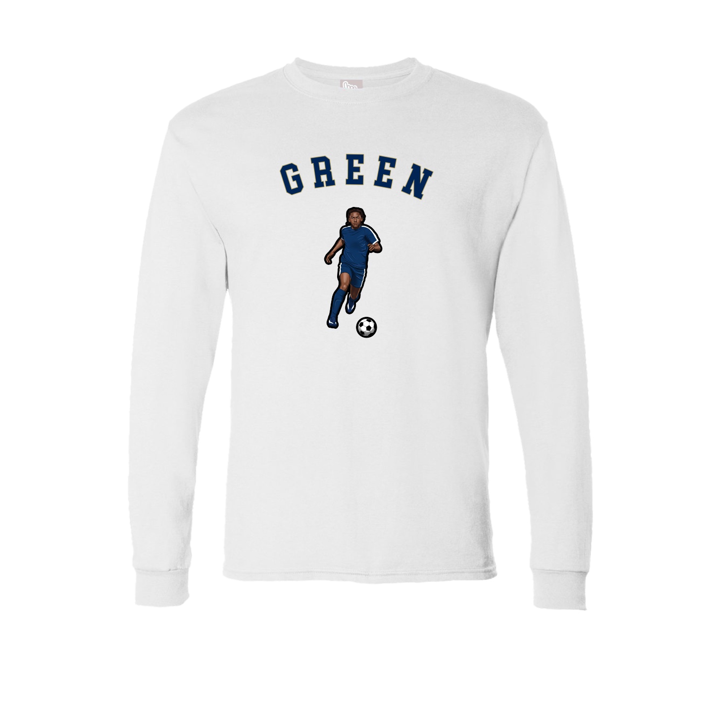 Long Sleeve Tee — Shirsey Arch in White