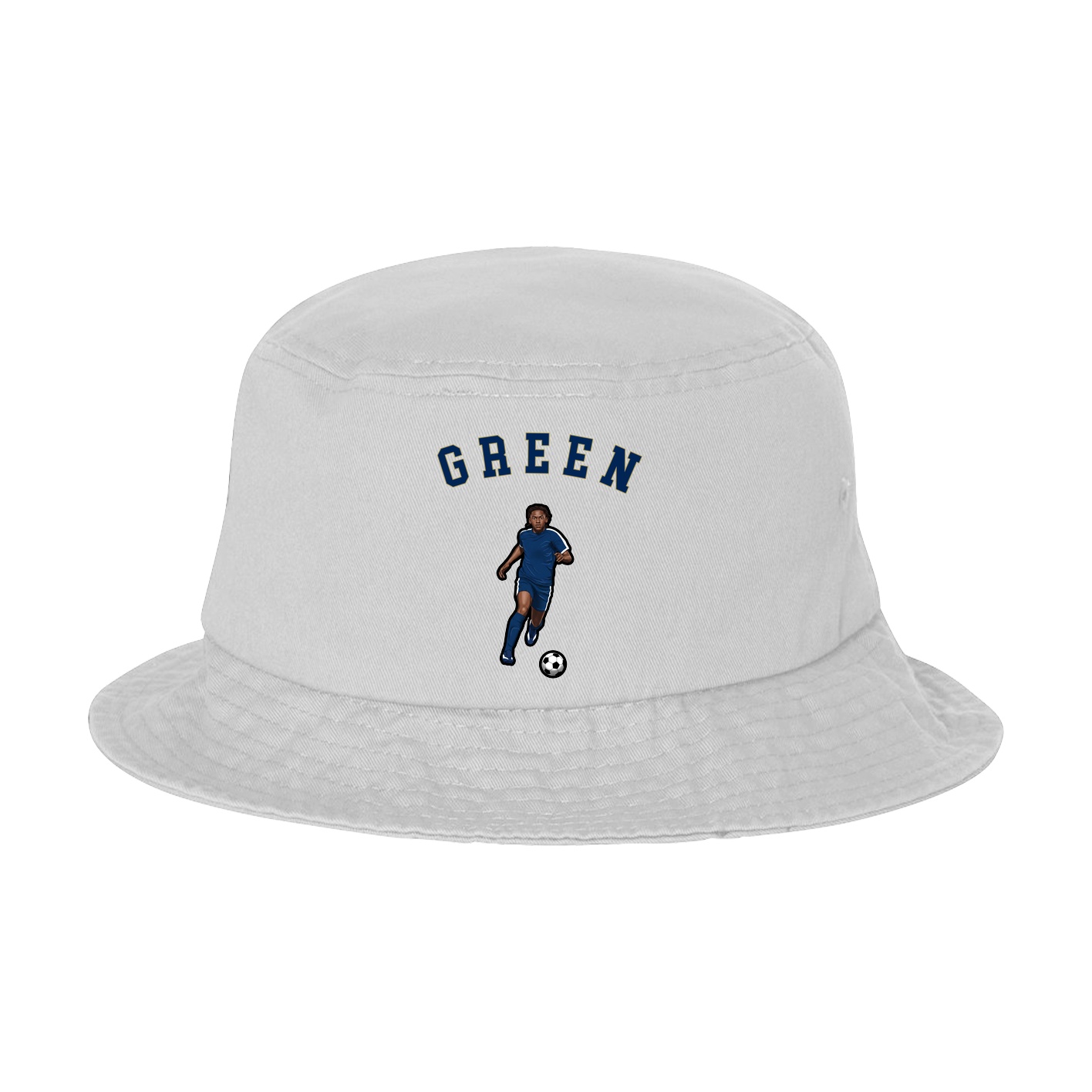 Bucket Cap — Shirsey Arch in White