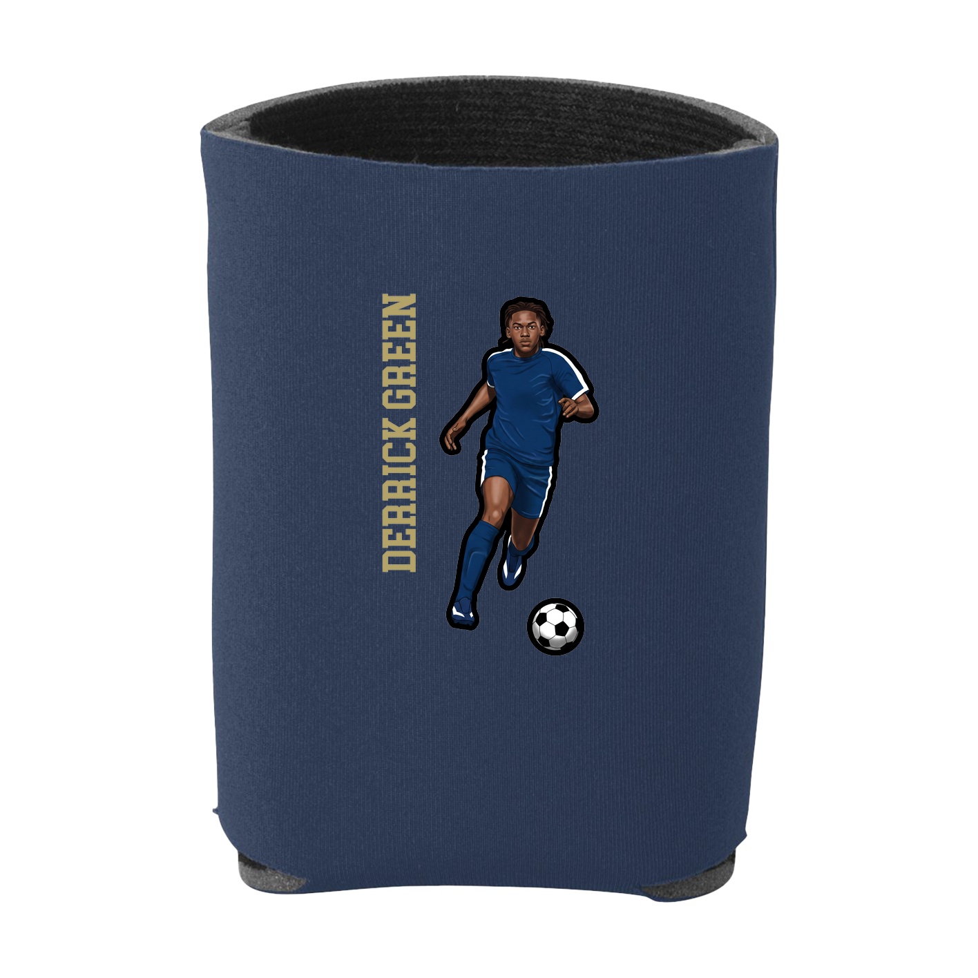 Can Holder — Name Vertical in Navy