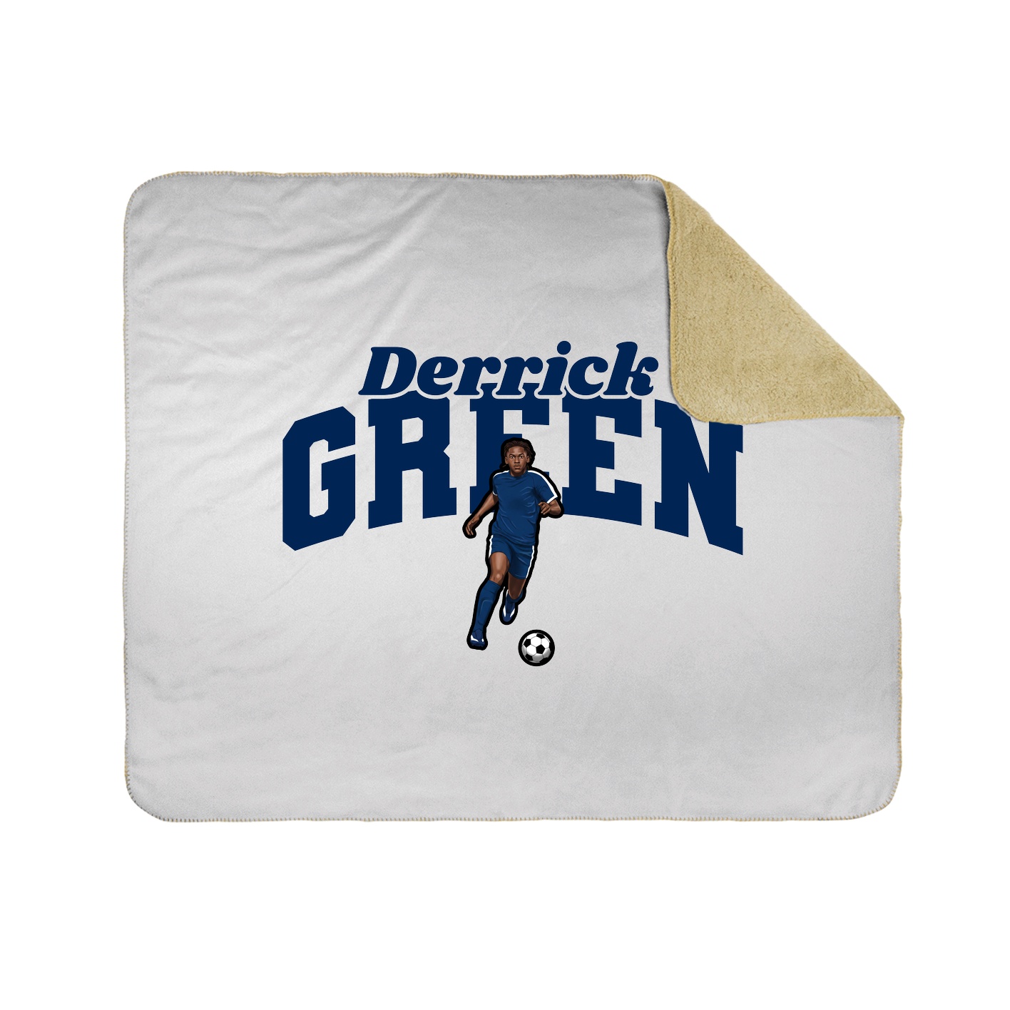 Throw Blanket — Signature Arch in White