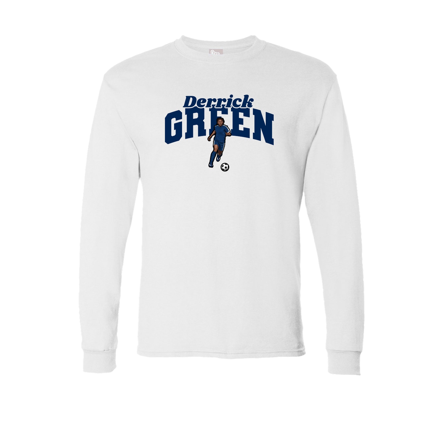 Long Sleeve Tee — Signature Arch in White