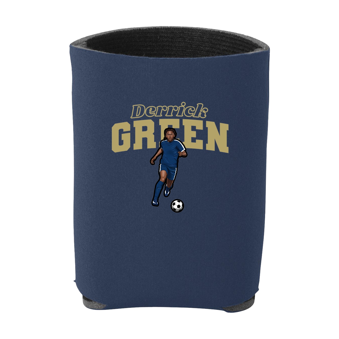 Can Holder — Name Arch in Navy