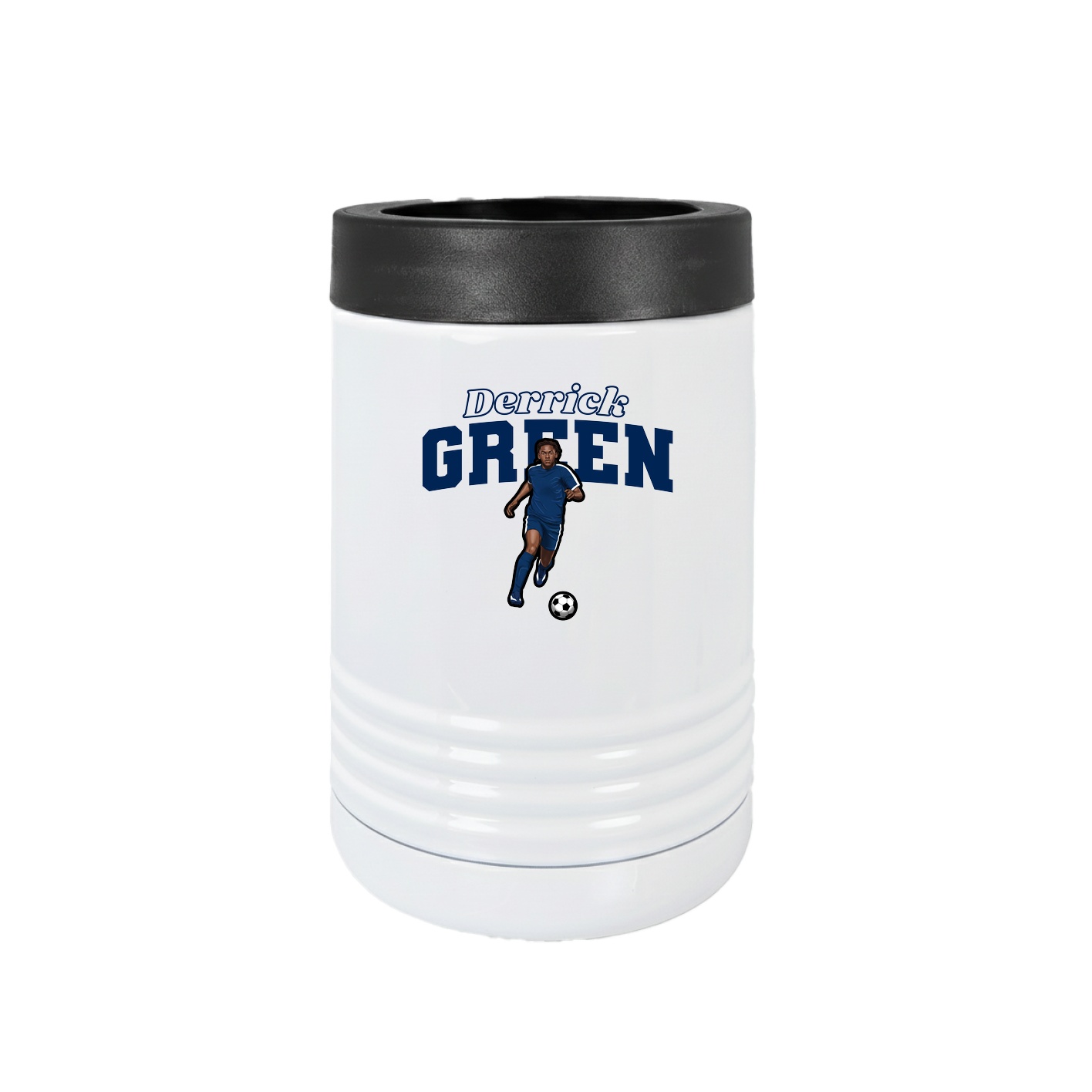Beverage Holder — Name Arch in White