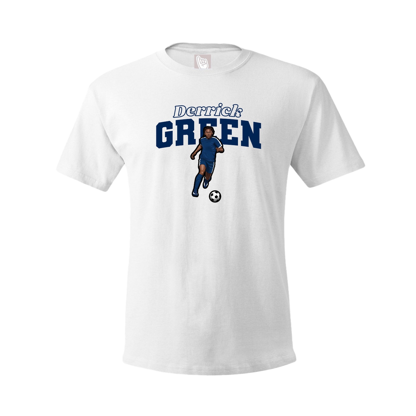 Tee — Name Arch in White