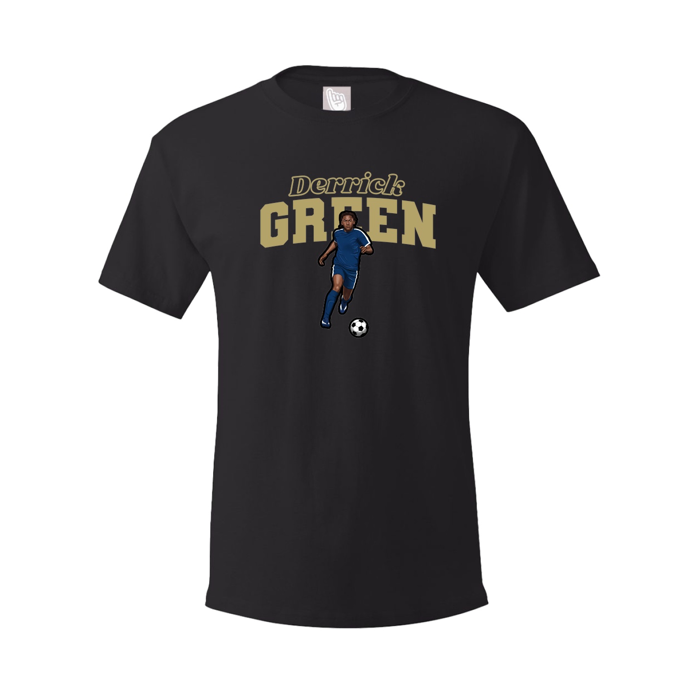 Youth Tee — Name Arch in Black