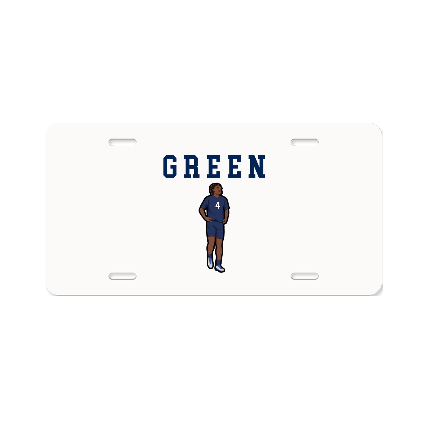 License Plate — Shirsey in Classic