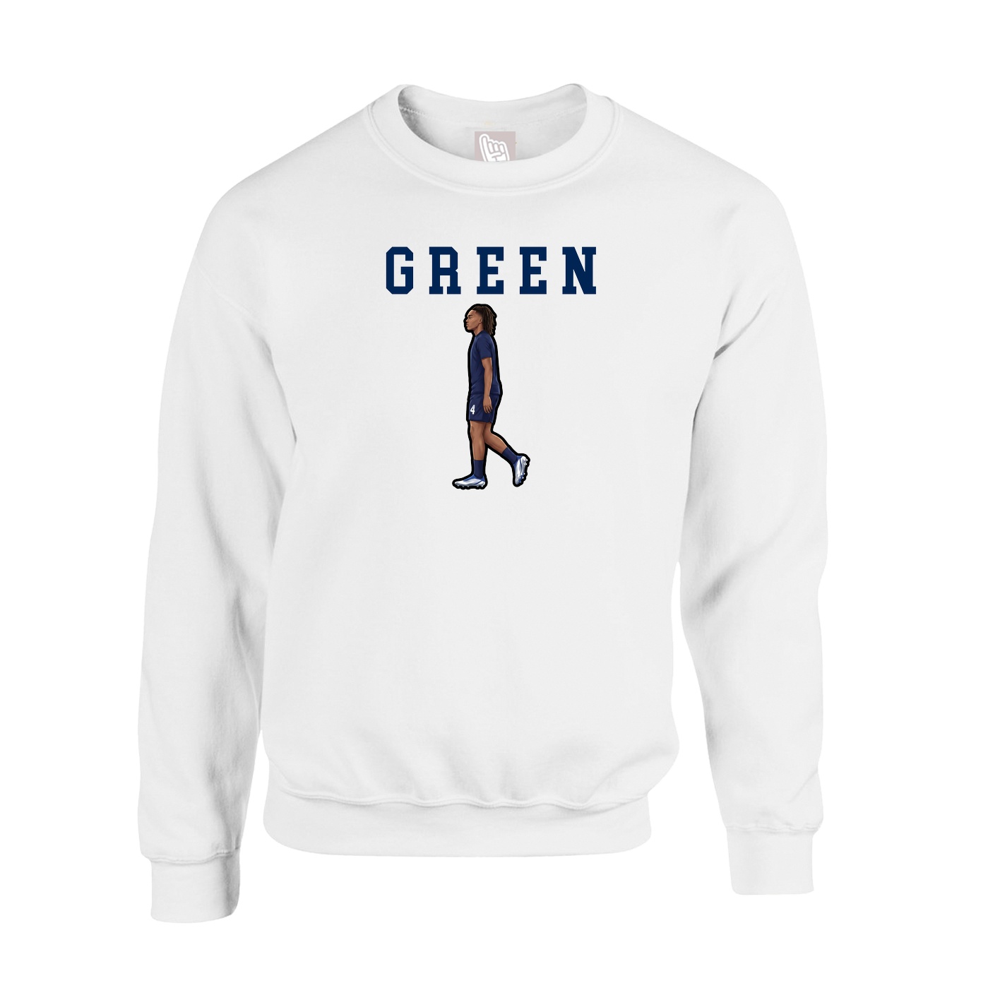 Fleece Crew — Shirsey in White