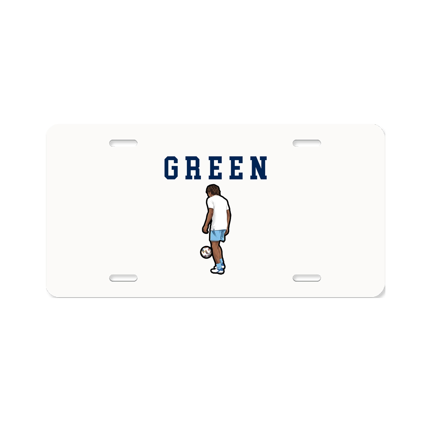 License Plate — Shirsey in Classic