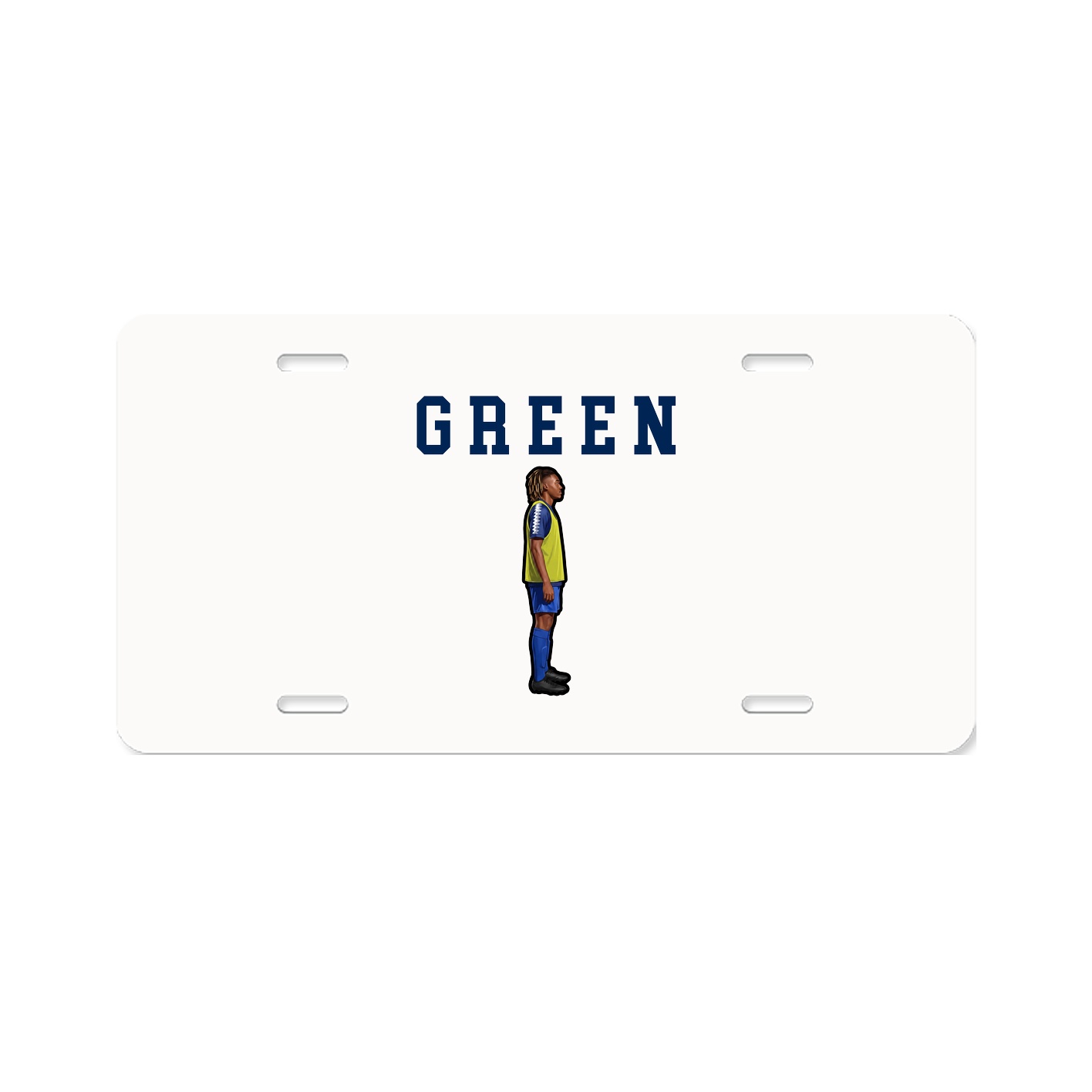 License Plate — Shirsey in Classic