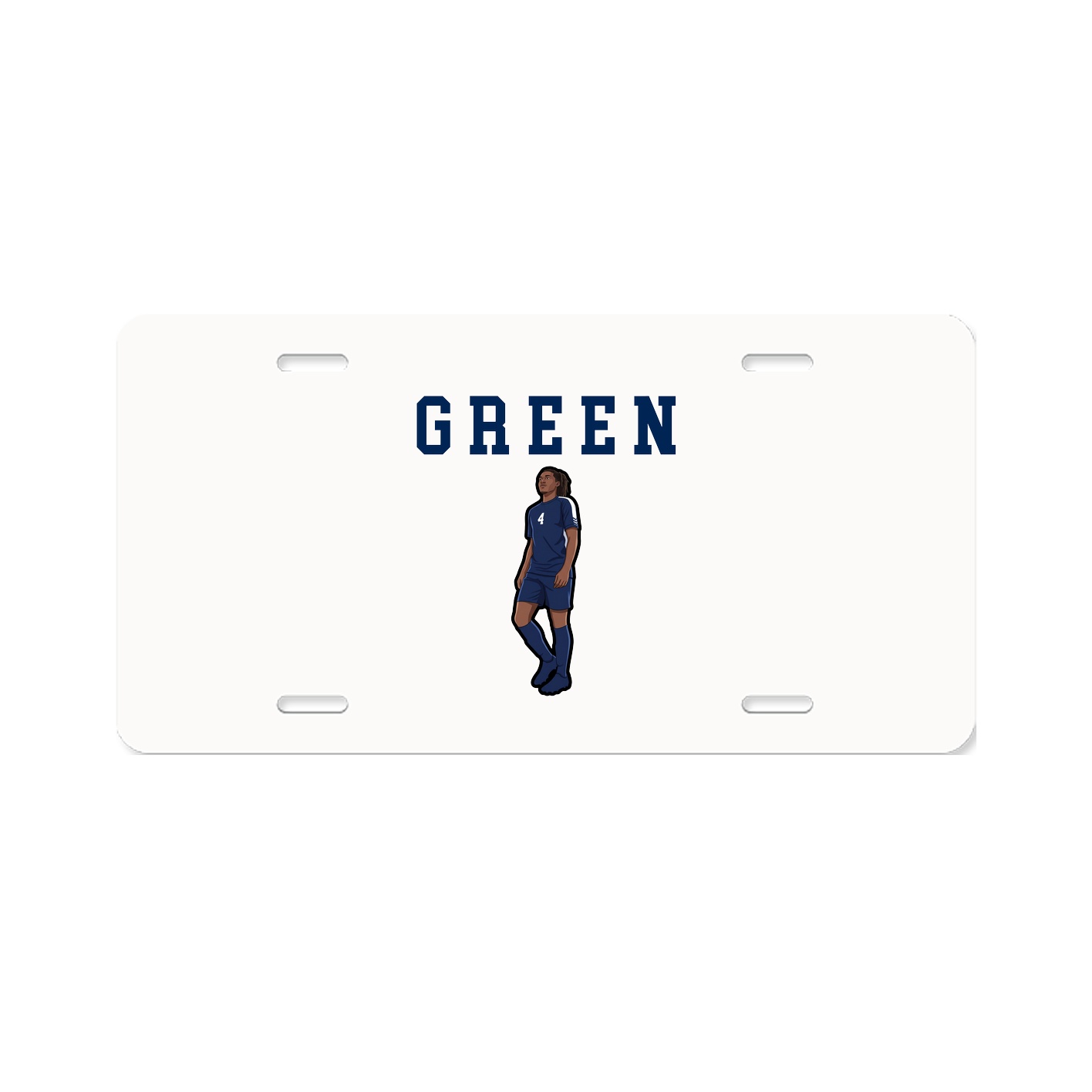 License Plate — Shirsey in Classic
