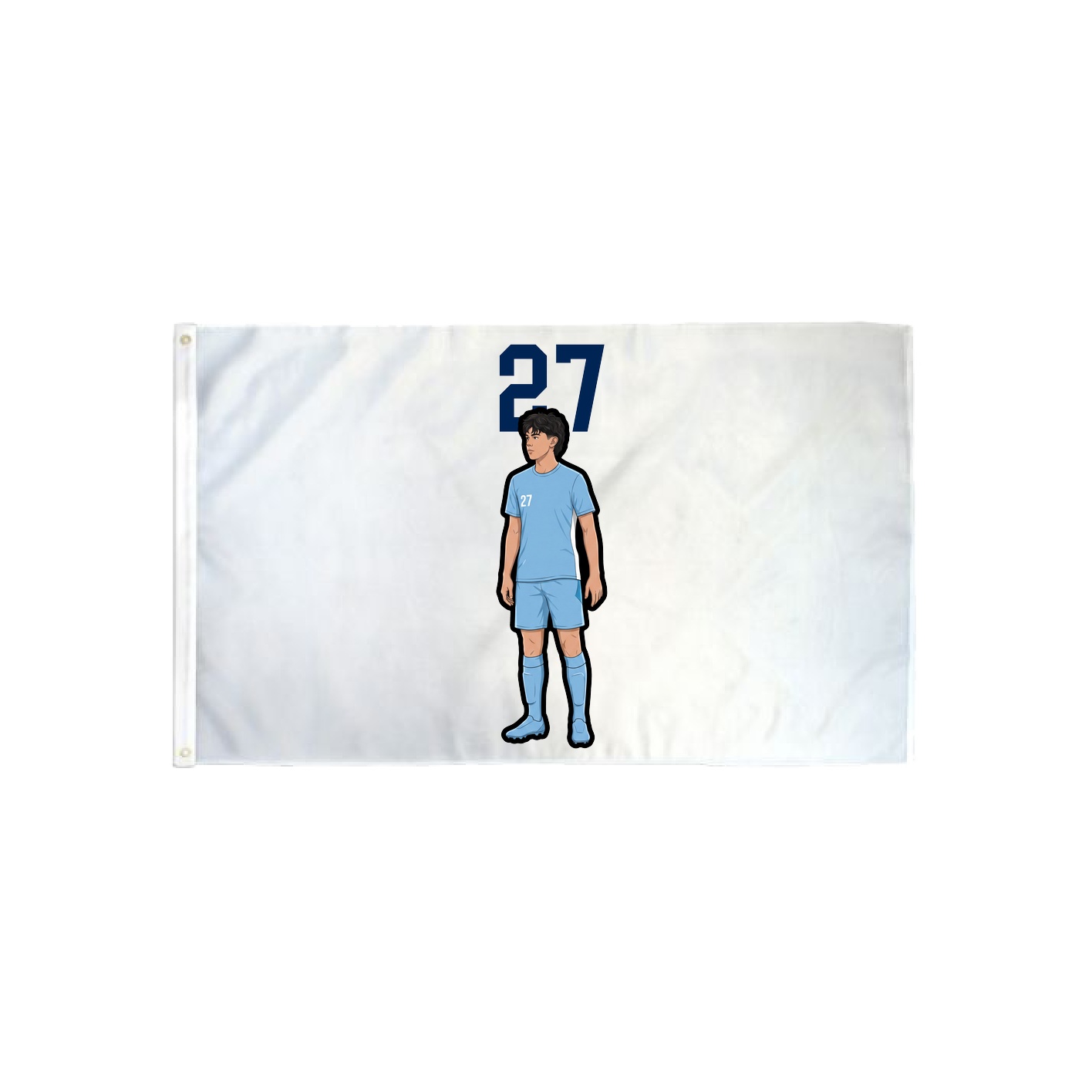 3x5 Flag — Number Top in Classic
