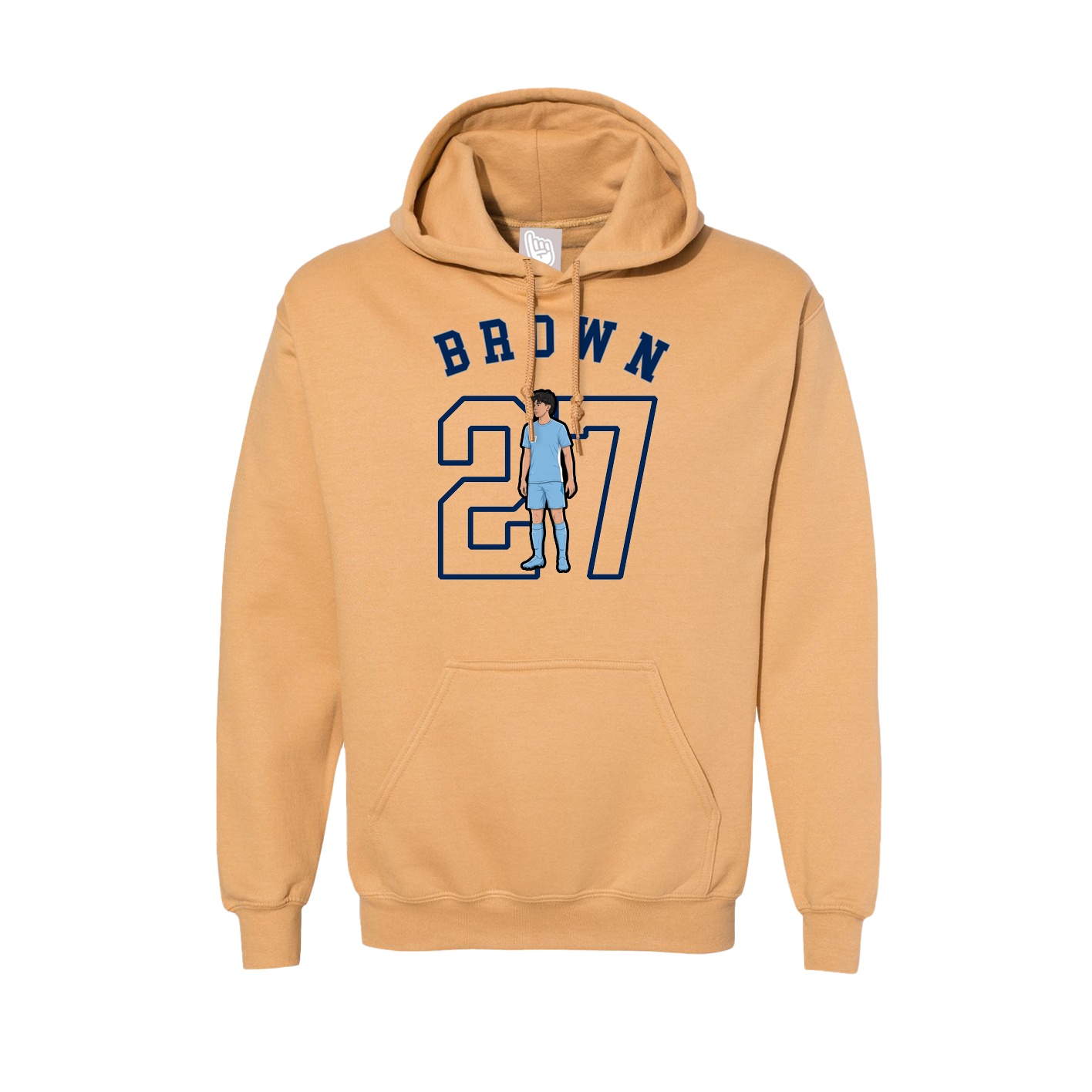Hoodie — Shirsey Arch in Vegas Gold