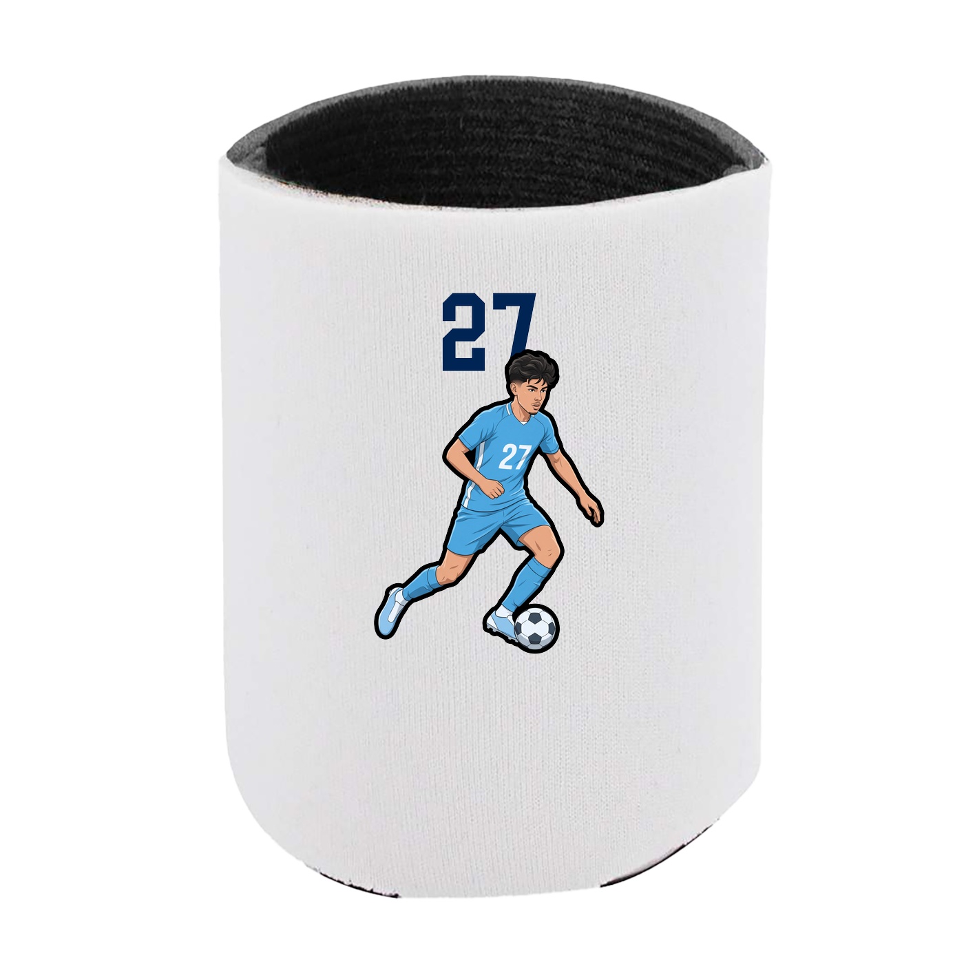 Can Holder — Number Top in White