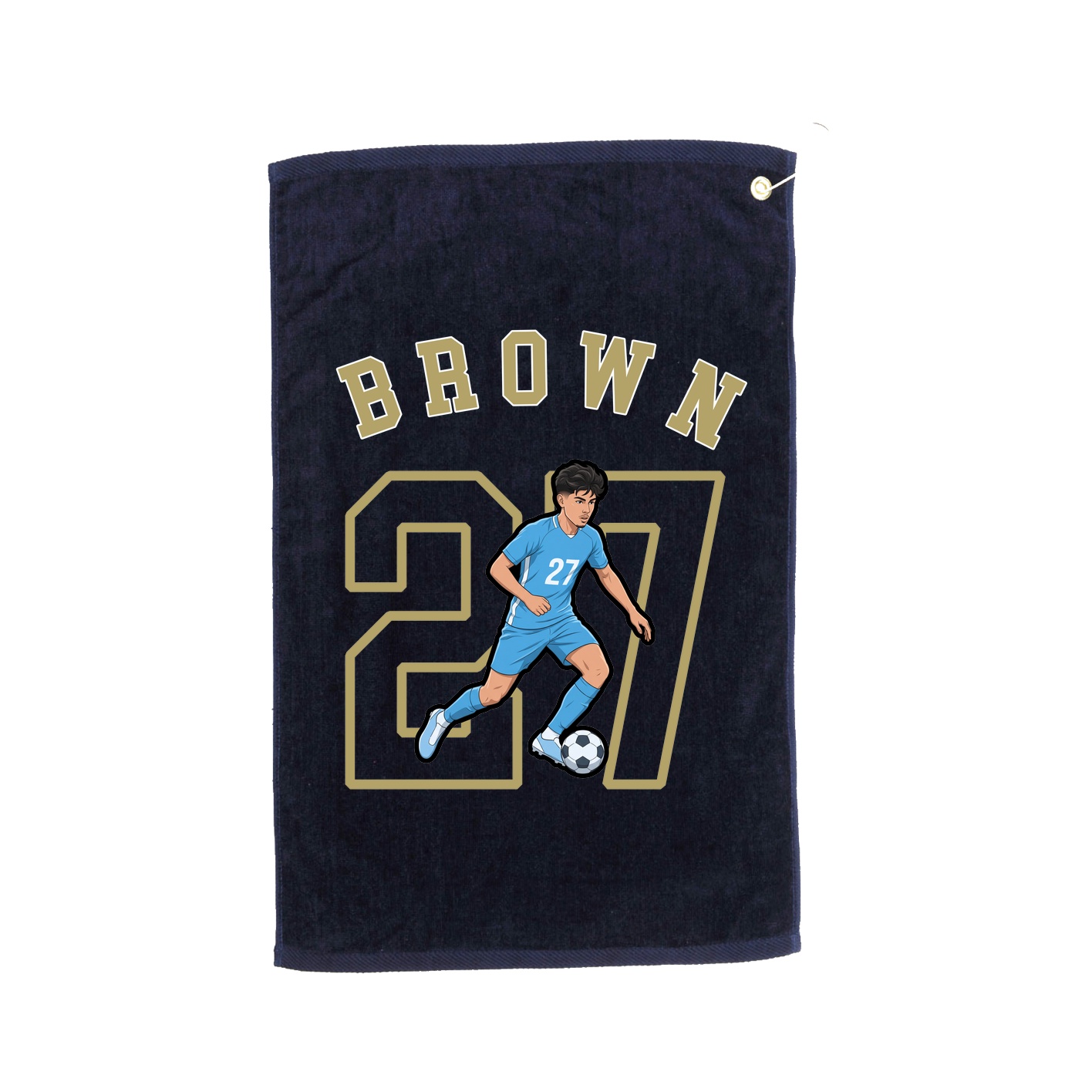 Golf Towel — Shirsey Arch in Navy