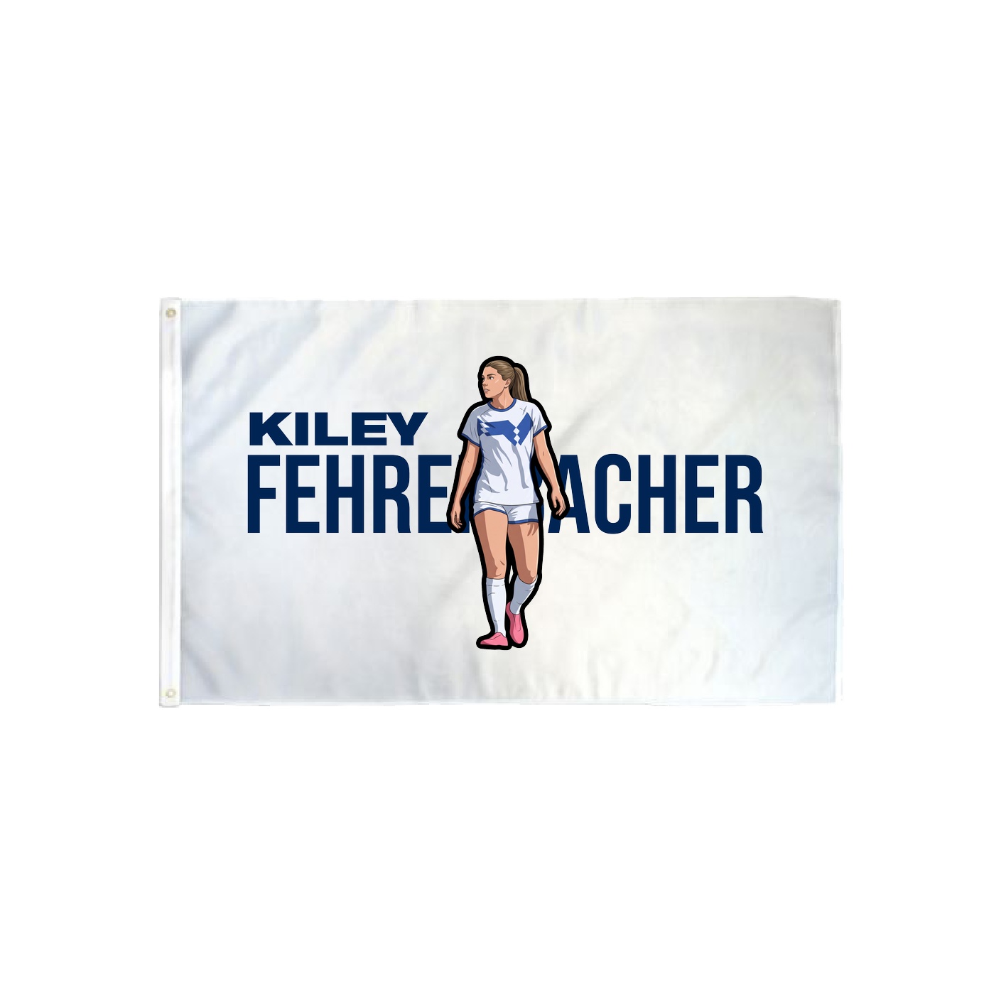 3x5 Flag — Player Name in Classic