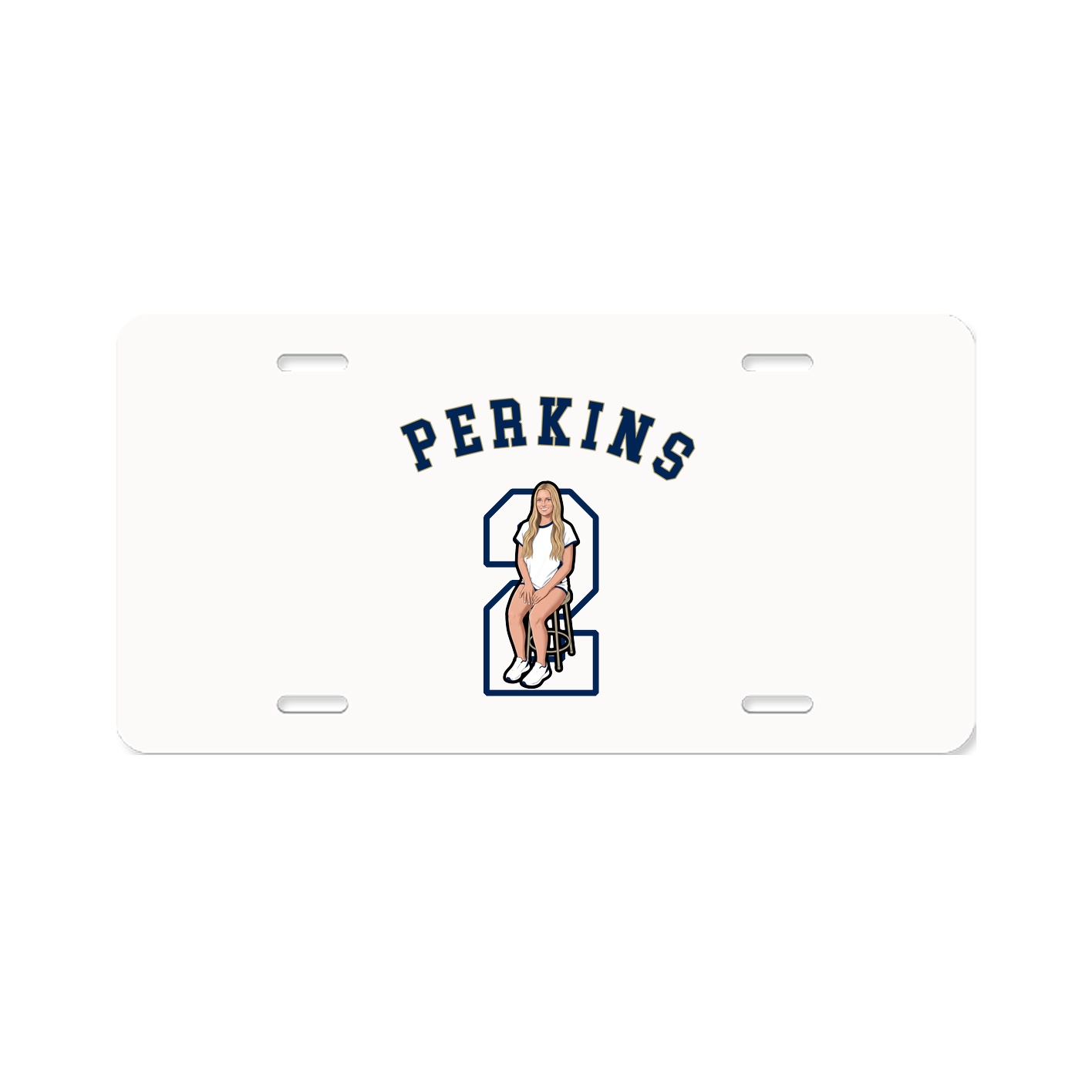 License Plate — Shirsey Arch in Classic