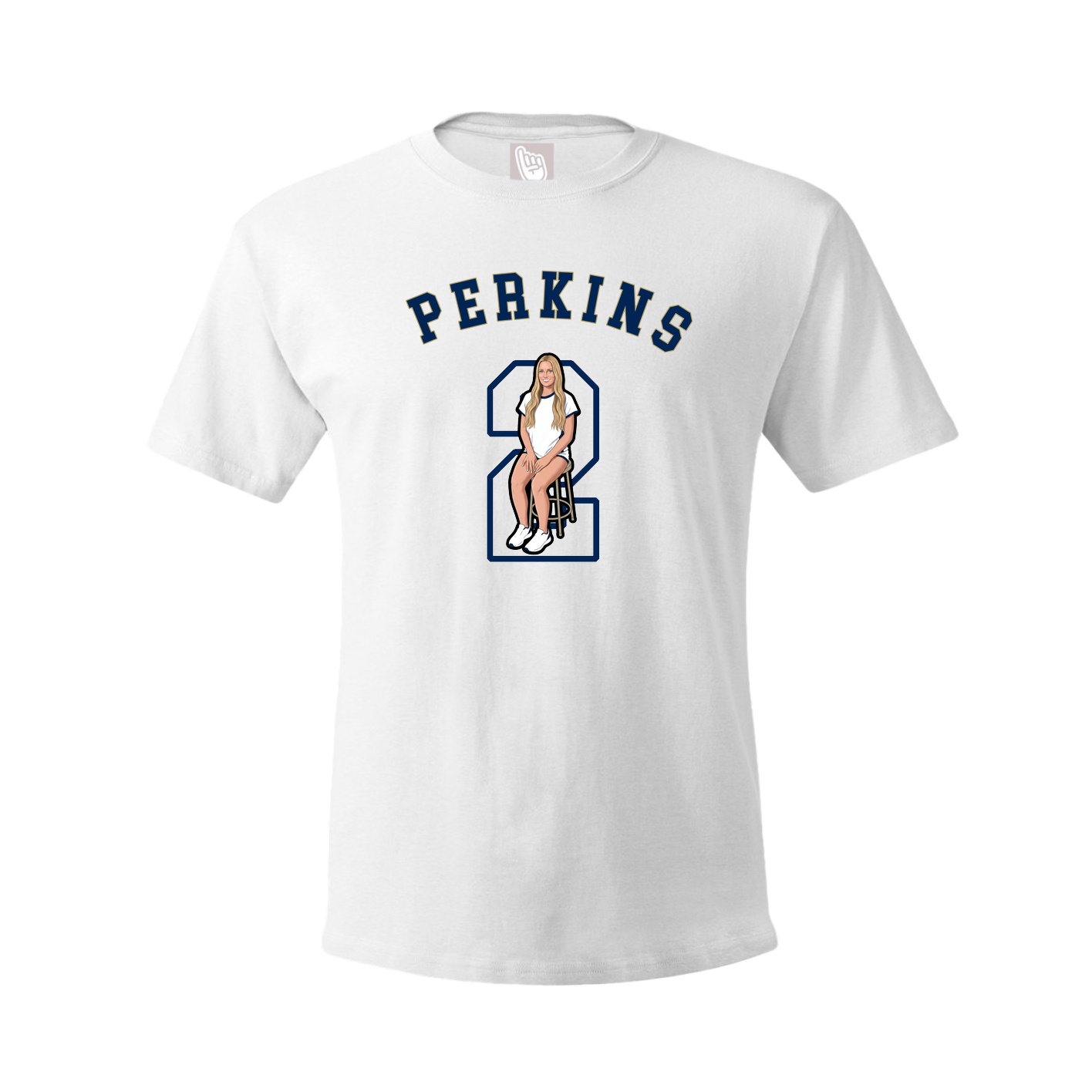 Tee — Shirsey Arch in White