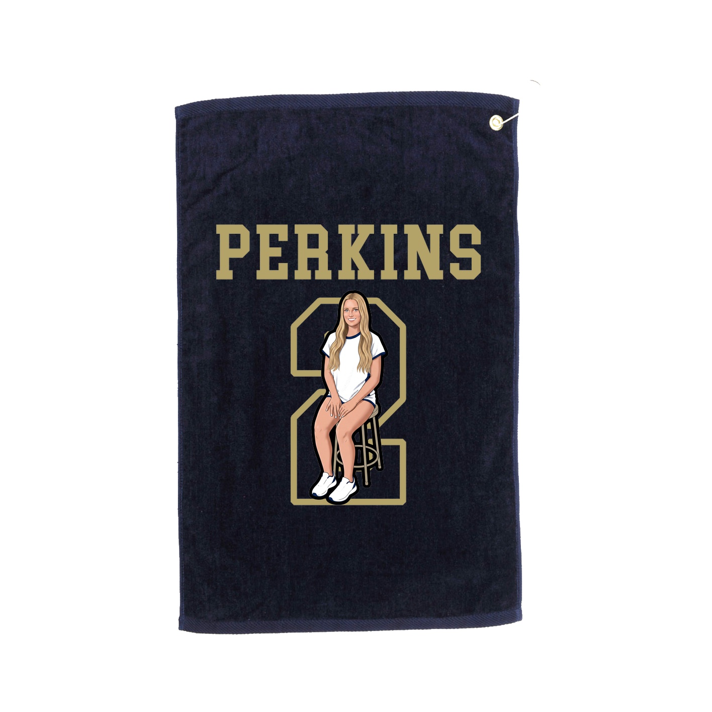 Golf Towel — Shirsey in Navy