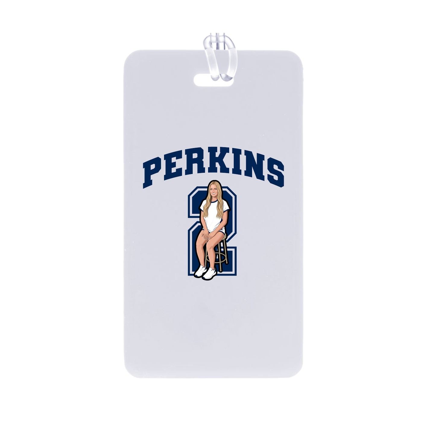 Bag Tag — Number in Classic