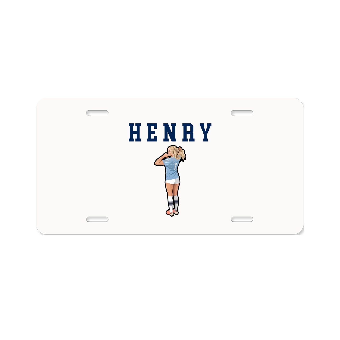License Plate — Shirsey in Classic