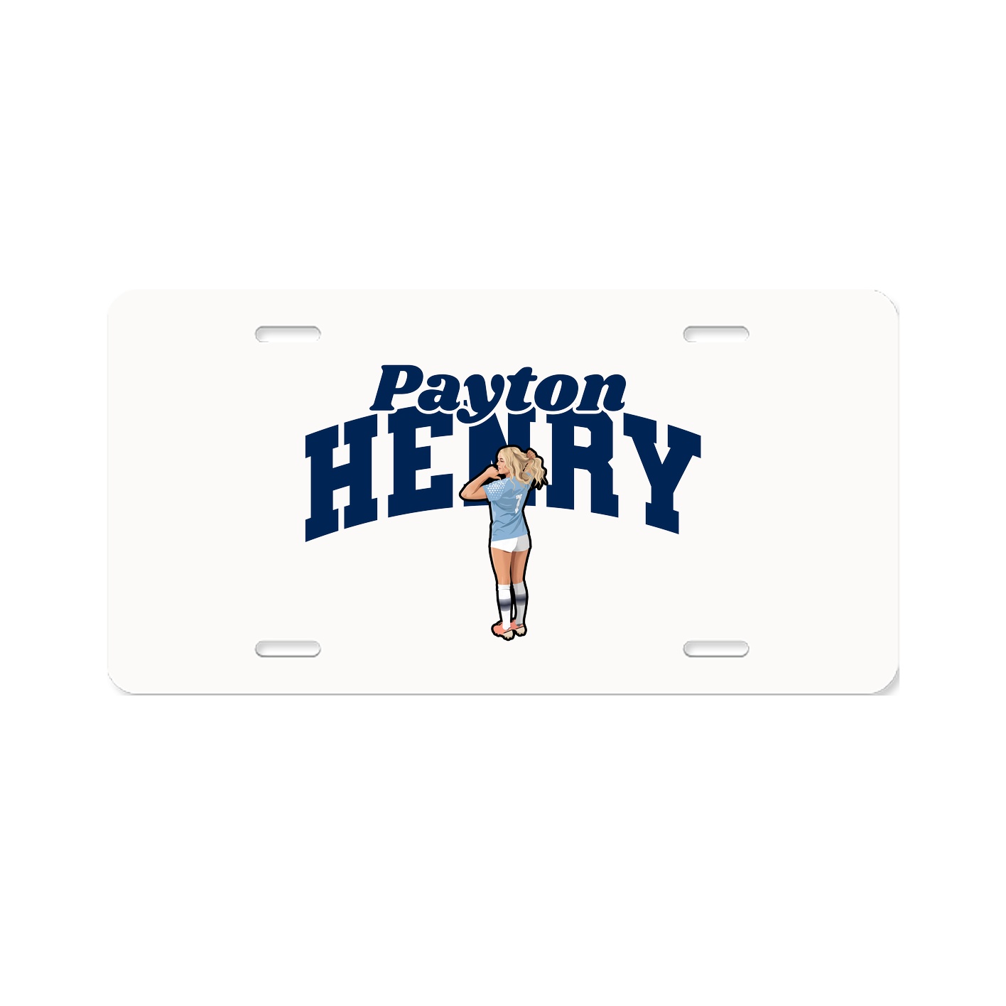 License Plate — Signature Arch in Classic