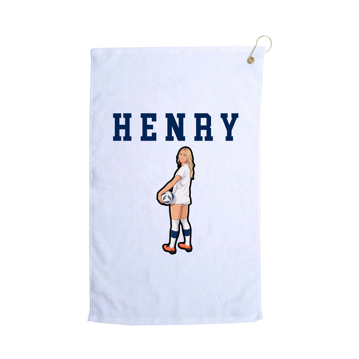 Golf Towel — Shirsey in White
