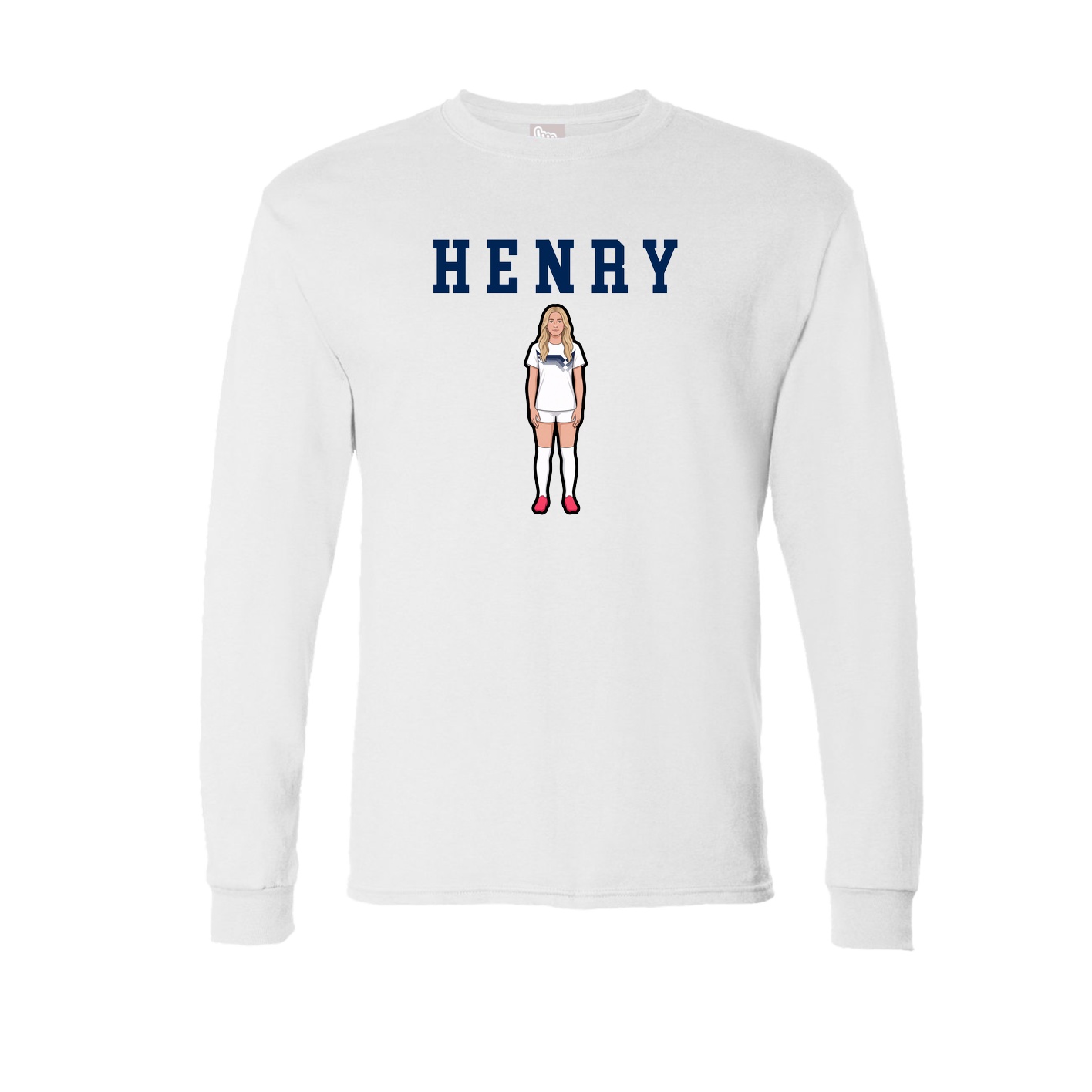 Long Sleeve Tee — Shirsey in White
