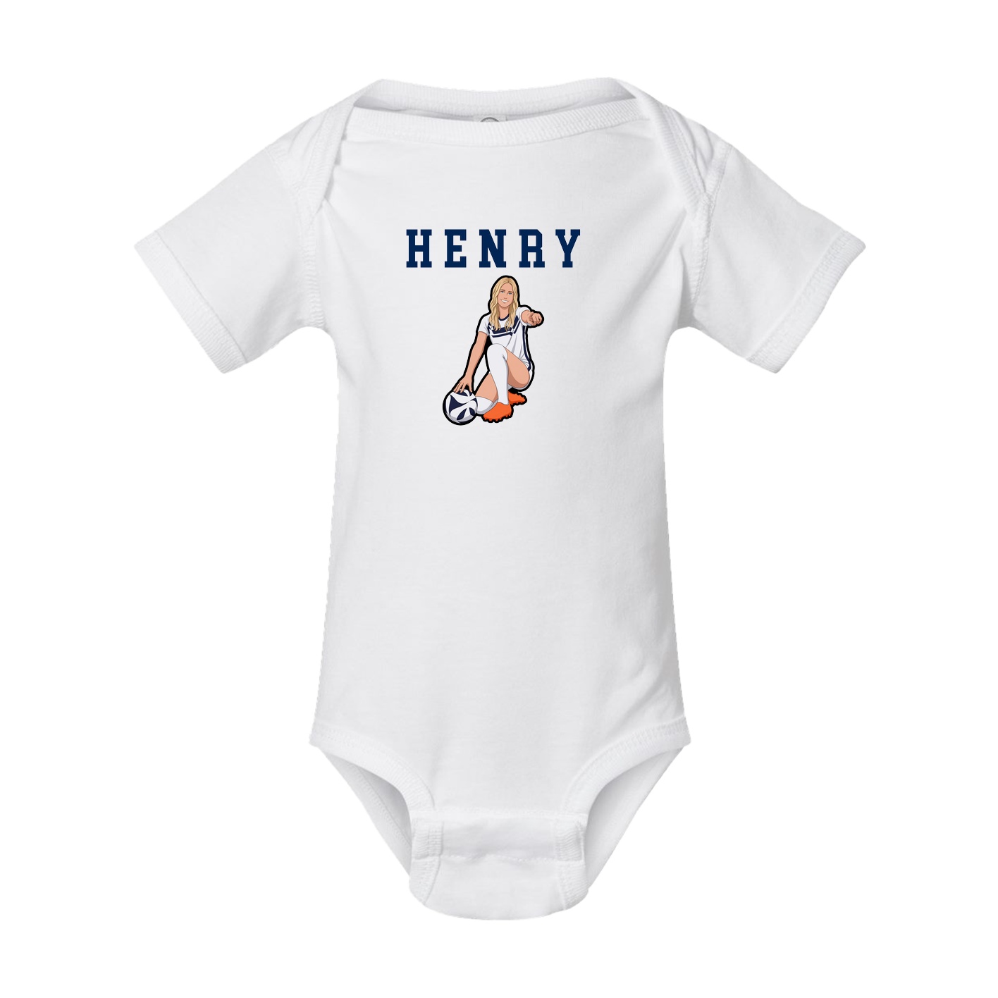 Baby Onesie — Shirsey in White