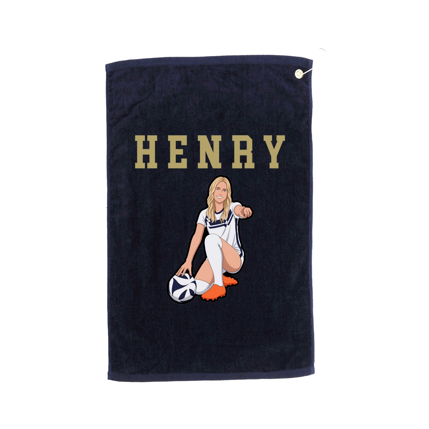Golf Towel — Shirsey in Navy