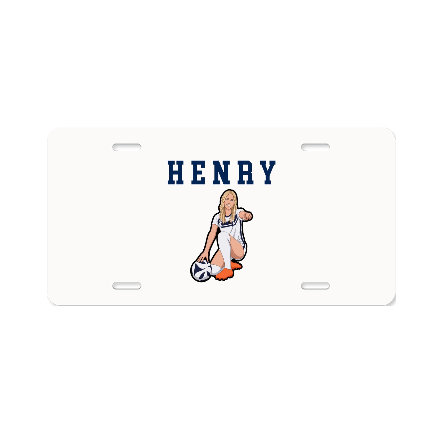 License Plate — Shirsey in Classic