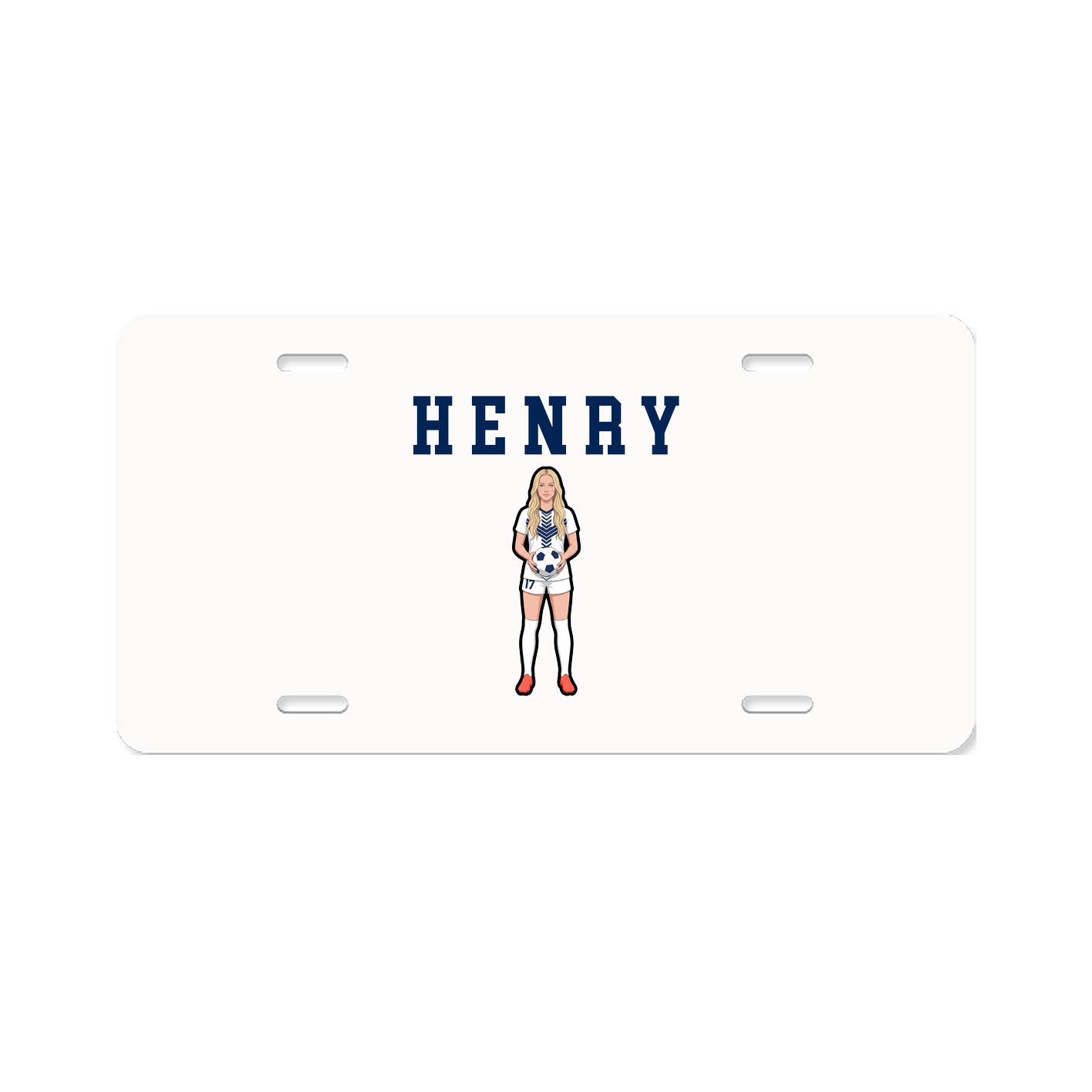 License Plate — Shirsey in Classic
