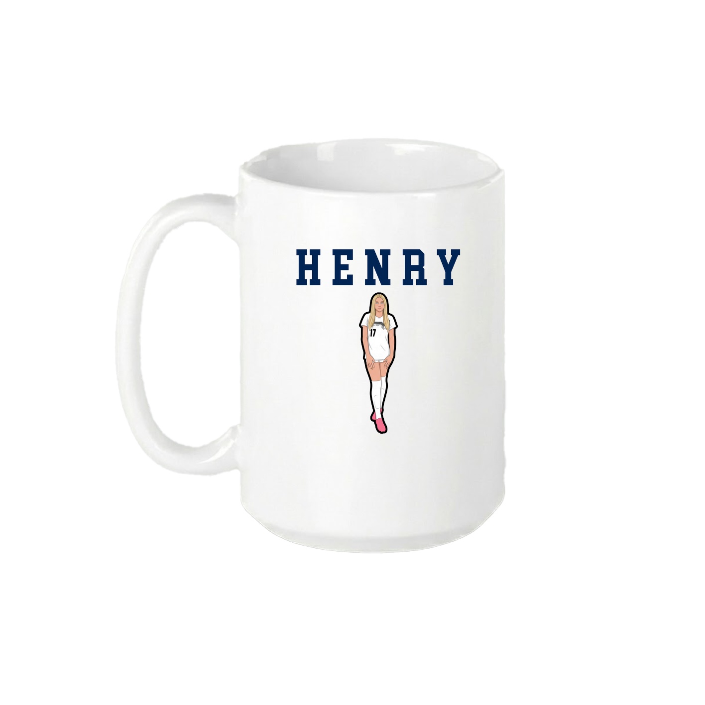 15oz Coffee Mug — Shirsey in White