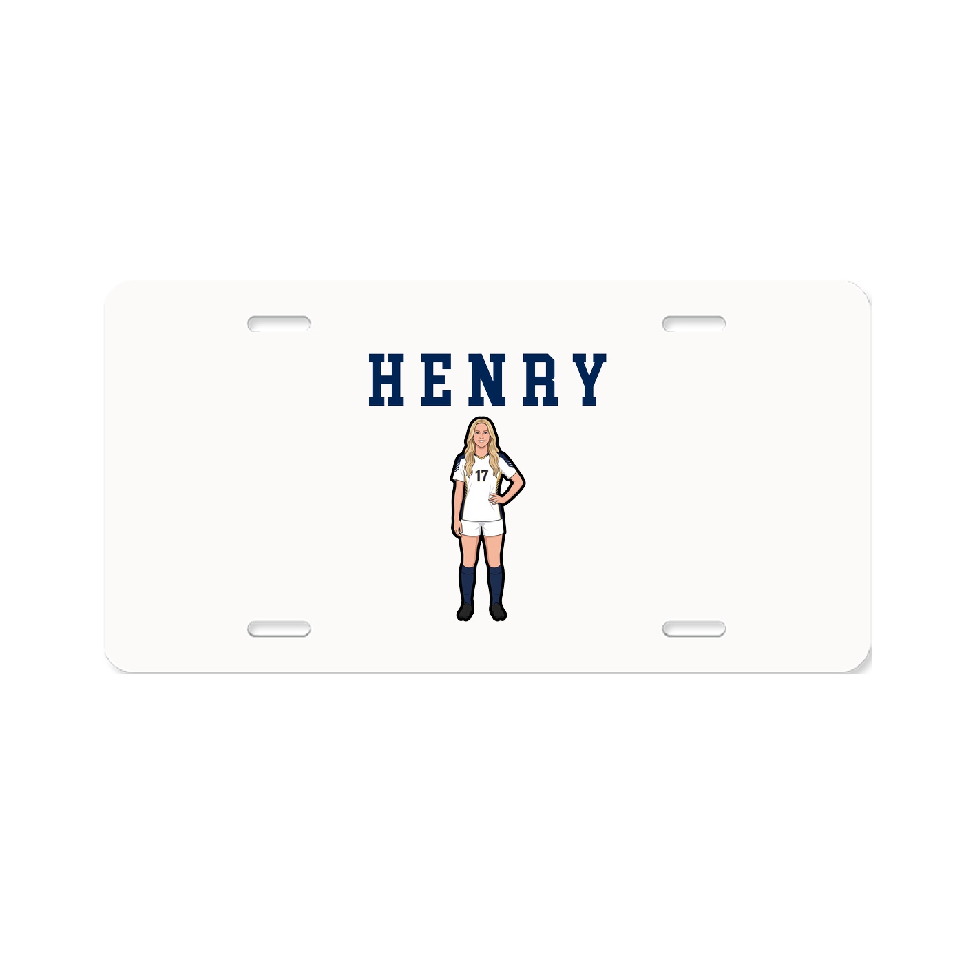 License Plate — Shirsey in Classic