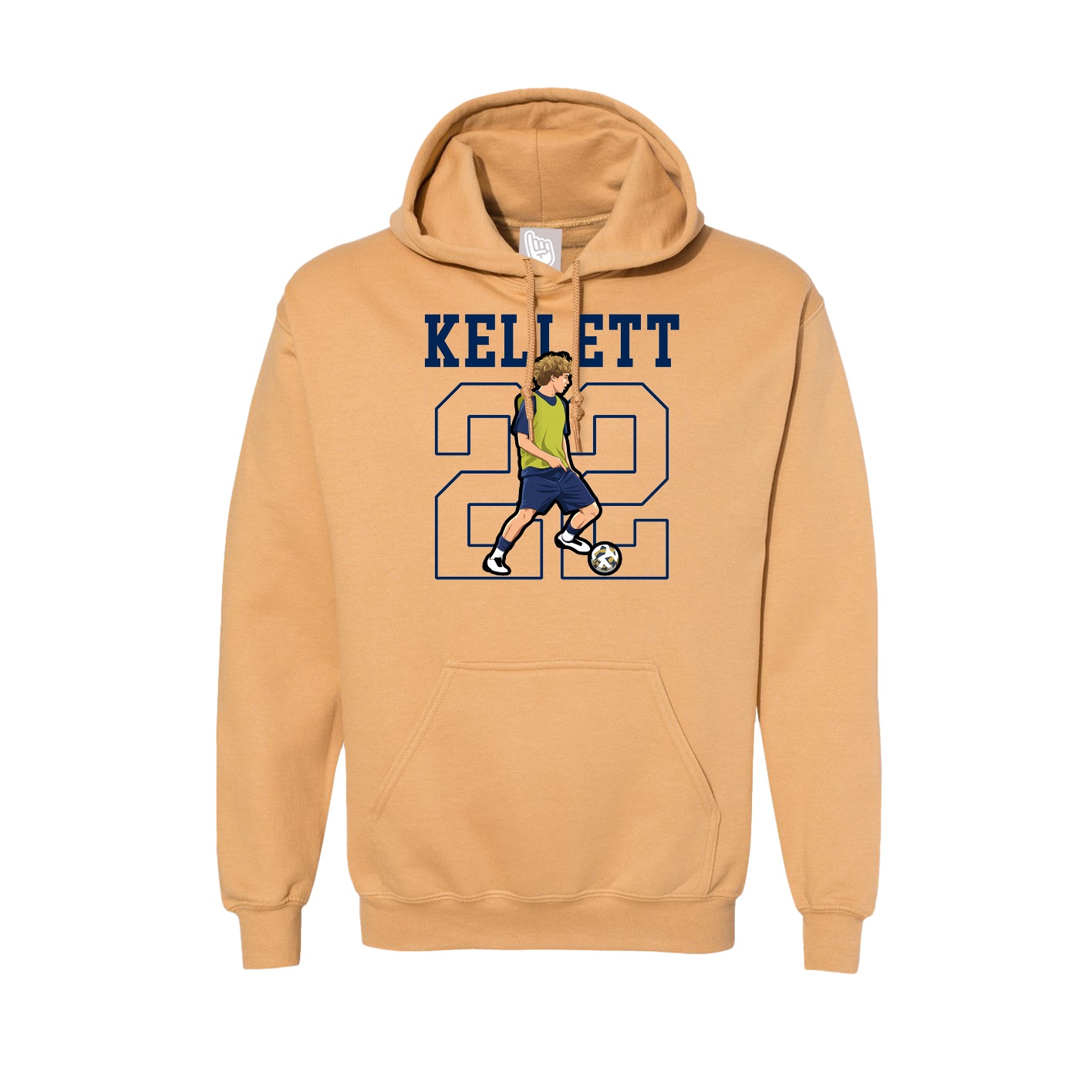 Hoodie — Shirsey in Vegas Gold