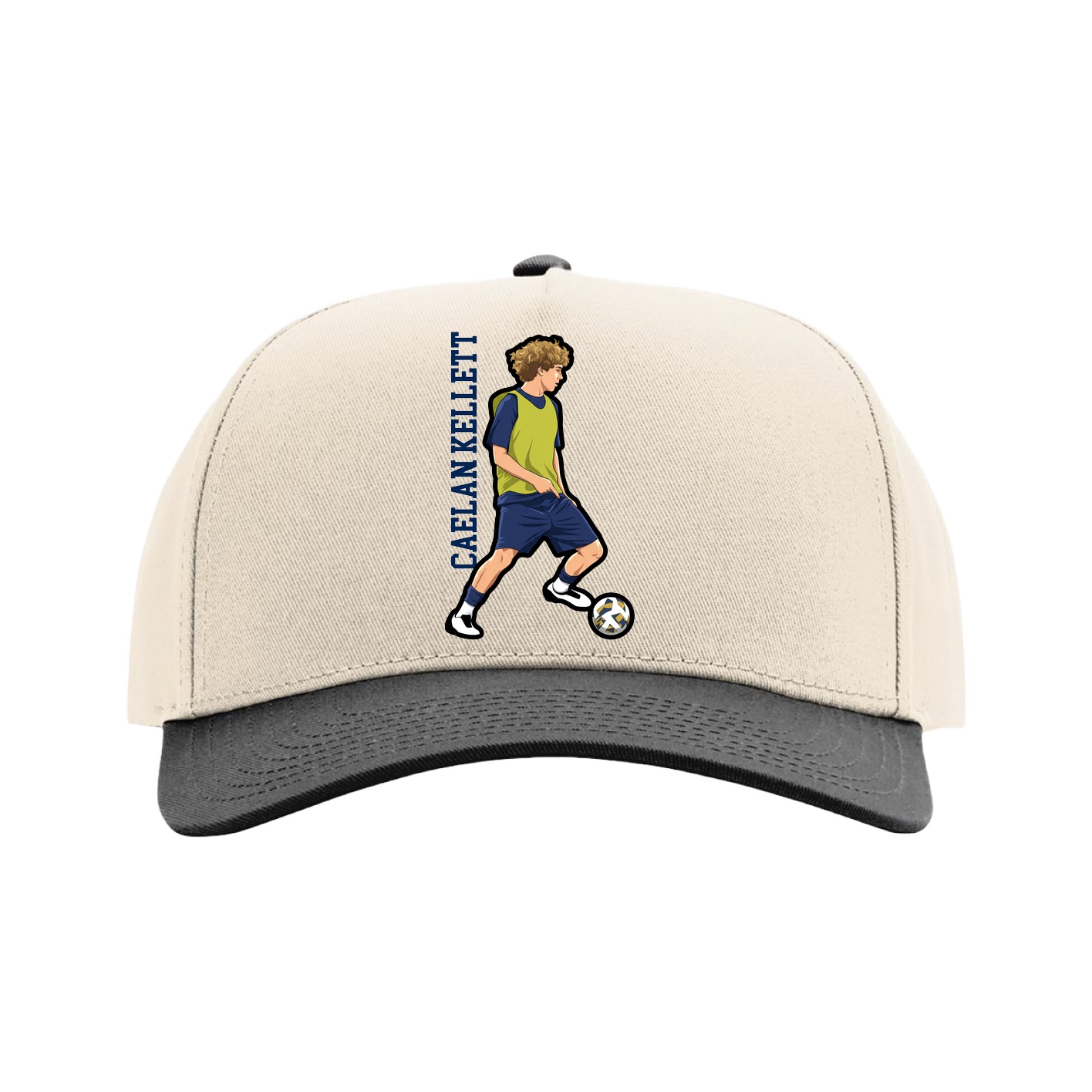 Full Fabric Five-Panel Champ Cap