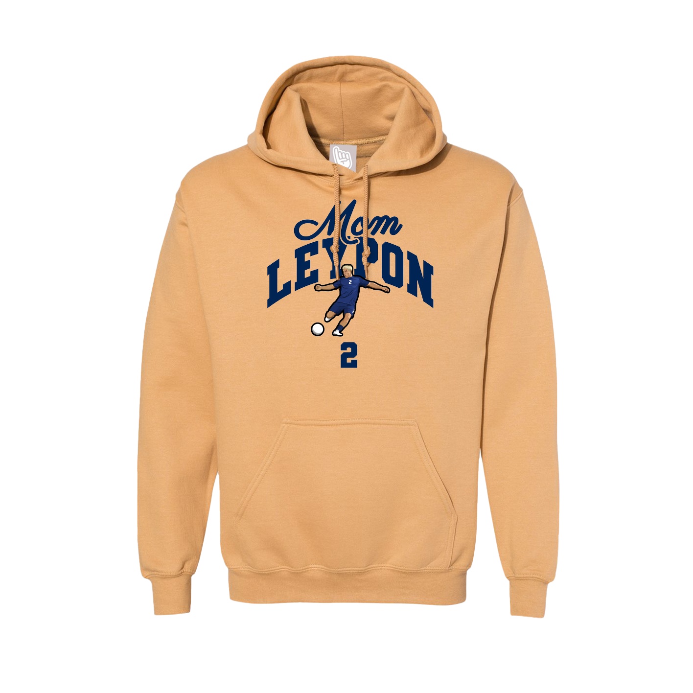 Hoodie — Mothers Day Arch in Vegas Gold
