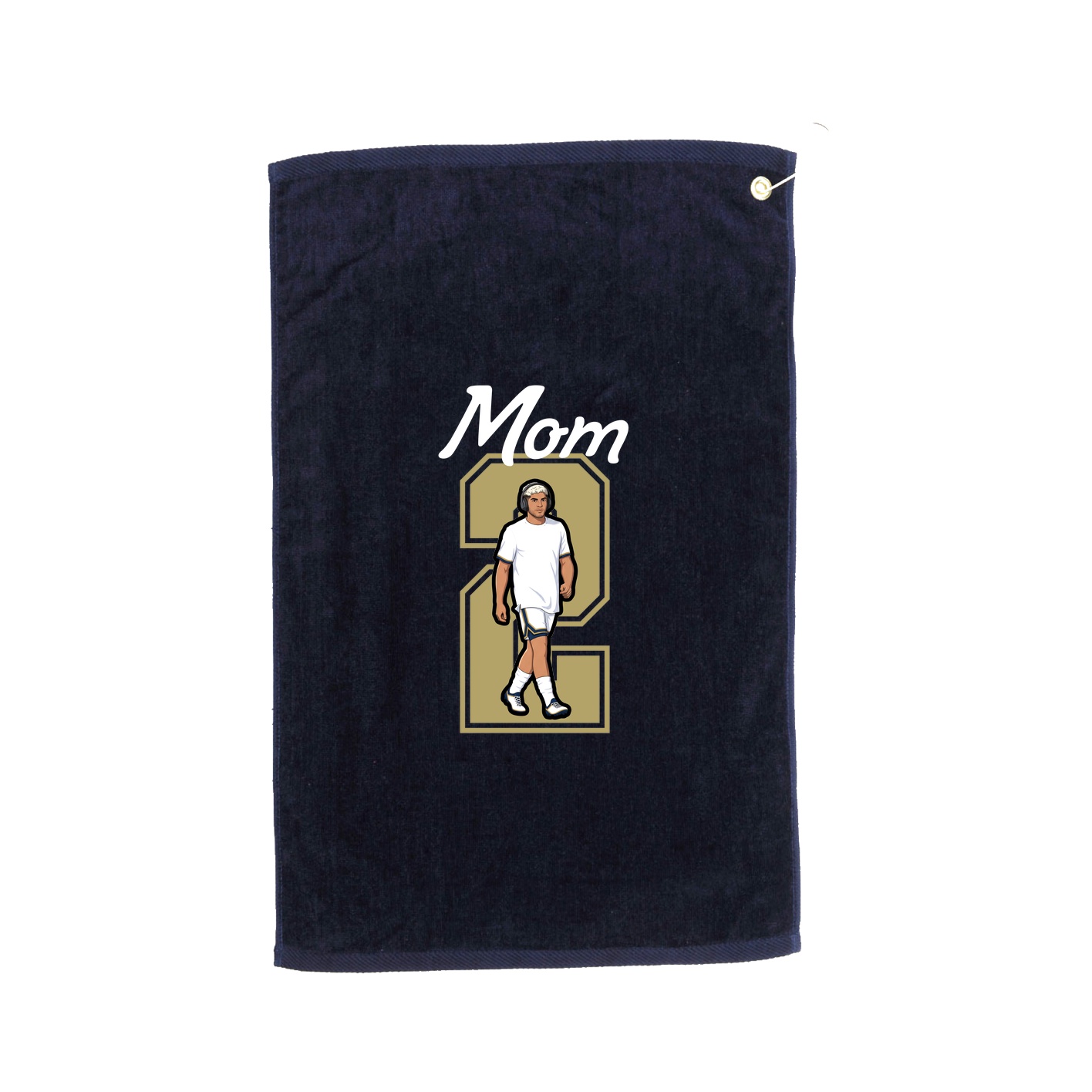 Golf Towel — Mothers Day Shirsey in Navy