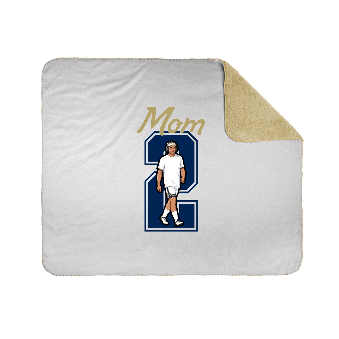 Throw Blanket — Mothers Day Shirsey in White