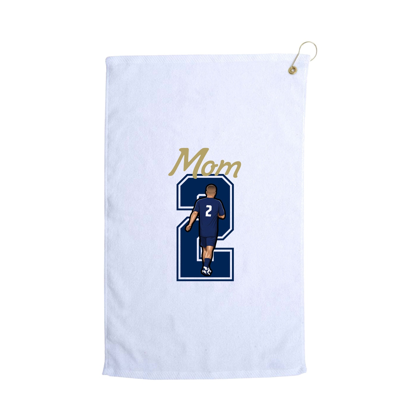 Golf Towel — Mothers Day Shirsey in White