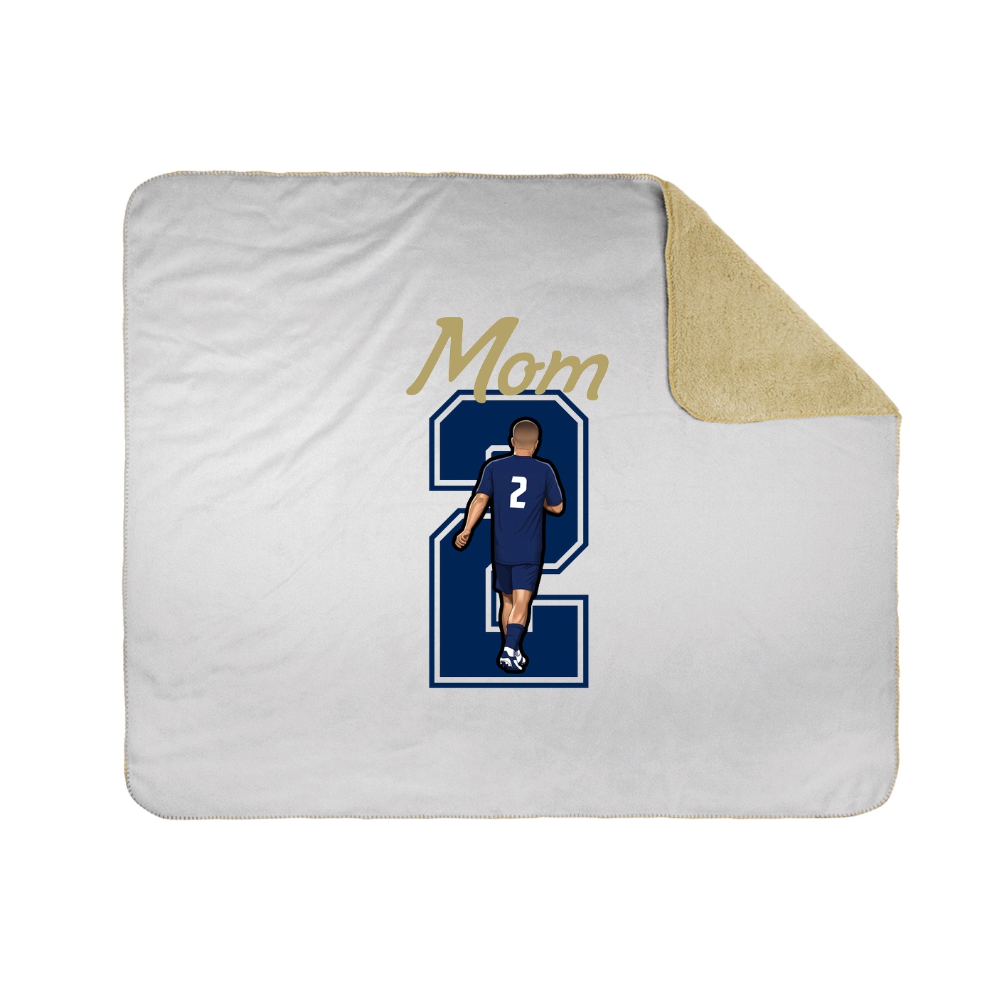 Throw Blanket — Mothers Day Shirsey in White