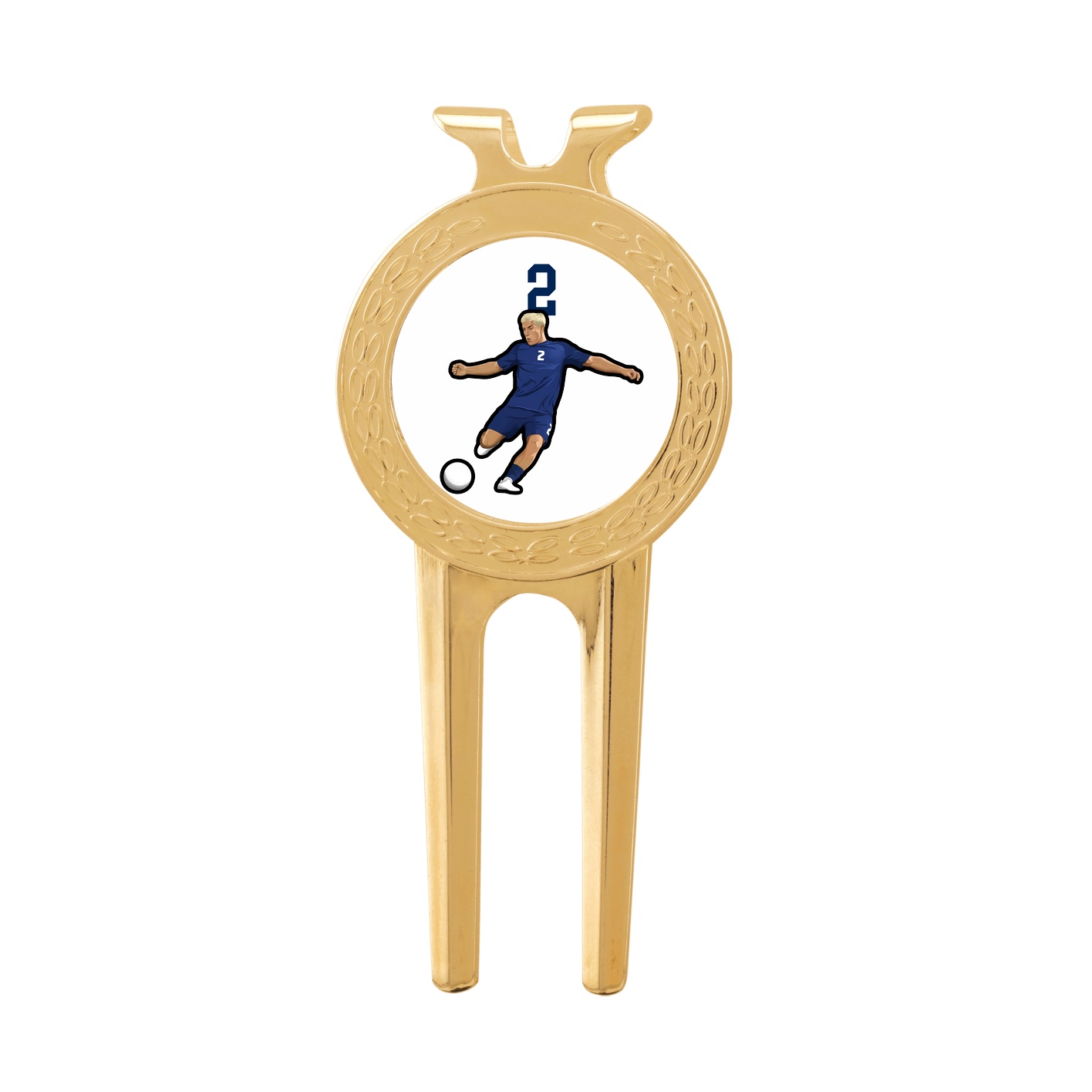 Divot Tool with Ball Marker — Number Top in Classic