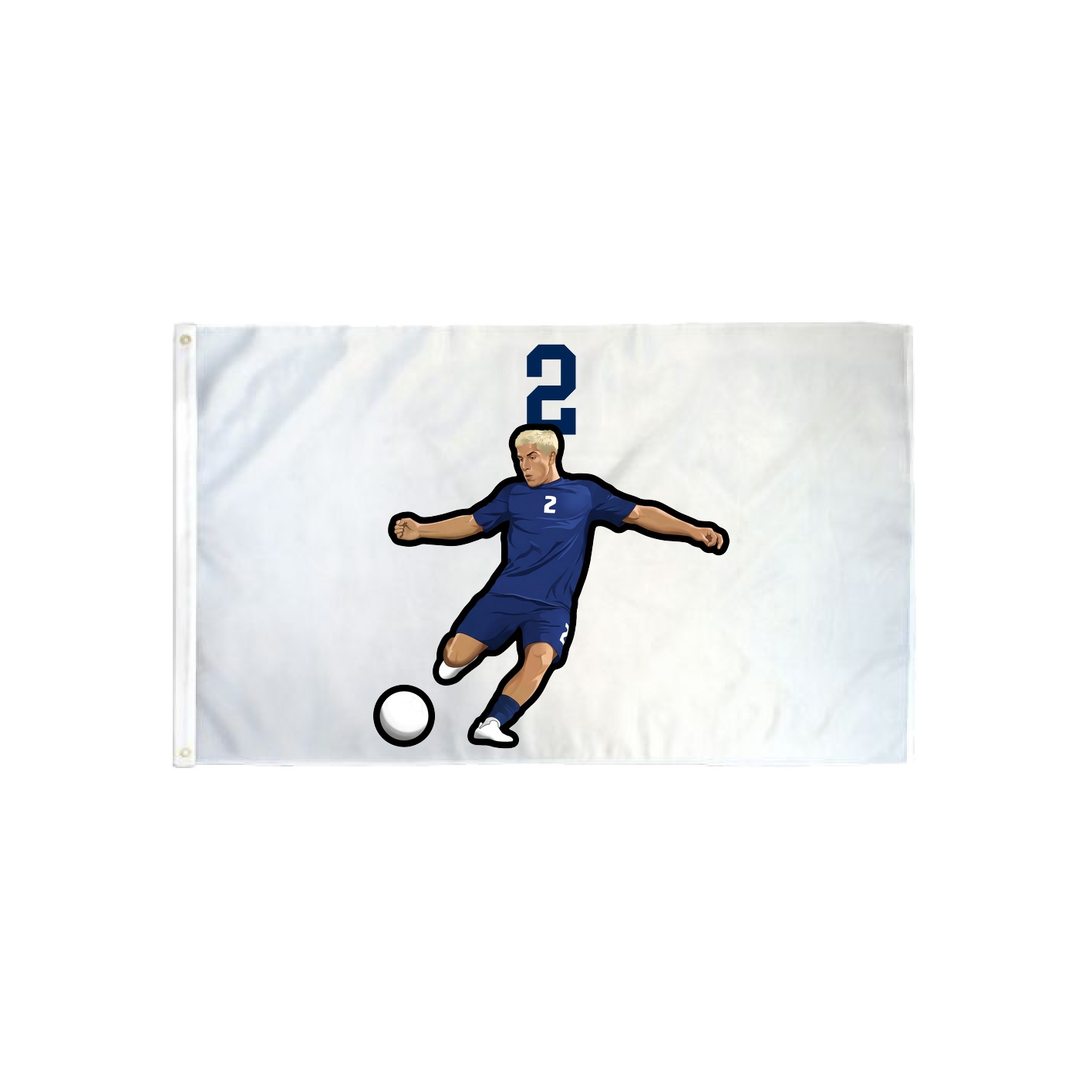 3x5 Flag — Number Top in Classic